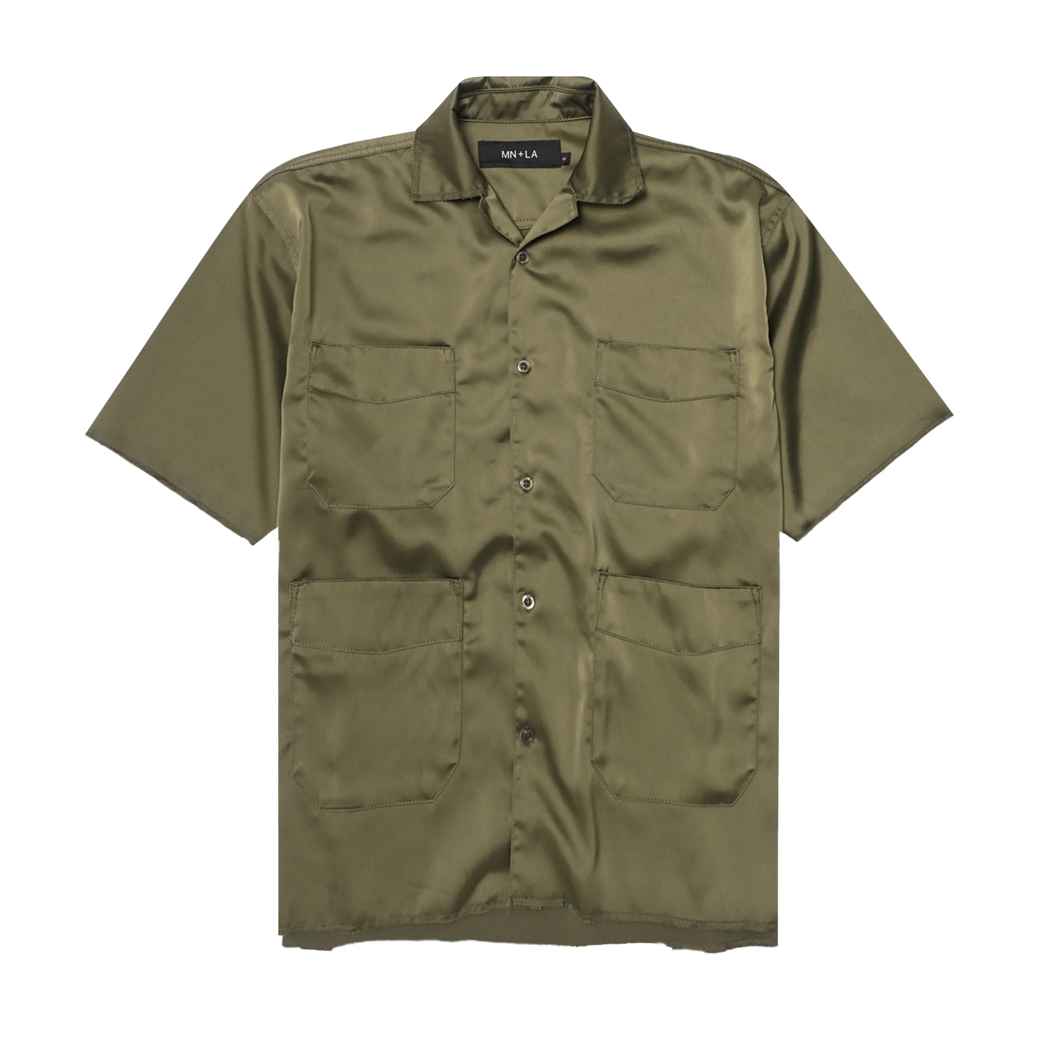 4 POCKET CUBAN SHIRT IN CELADON
