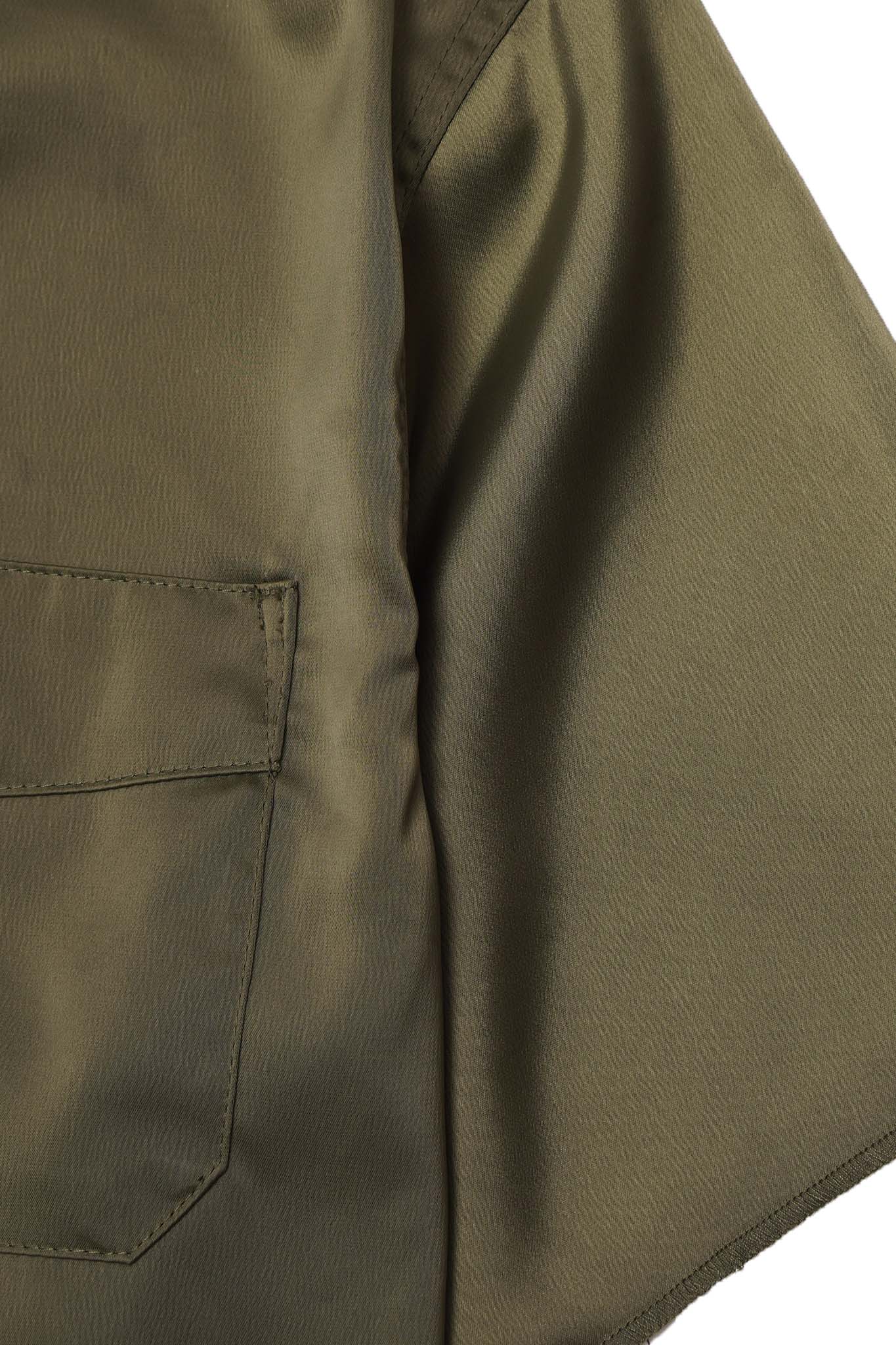 4 POCKET CUBAN SHIRT IN CELADON - Image 6