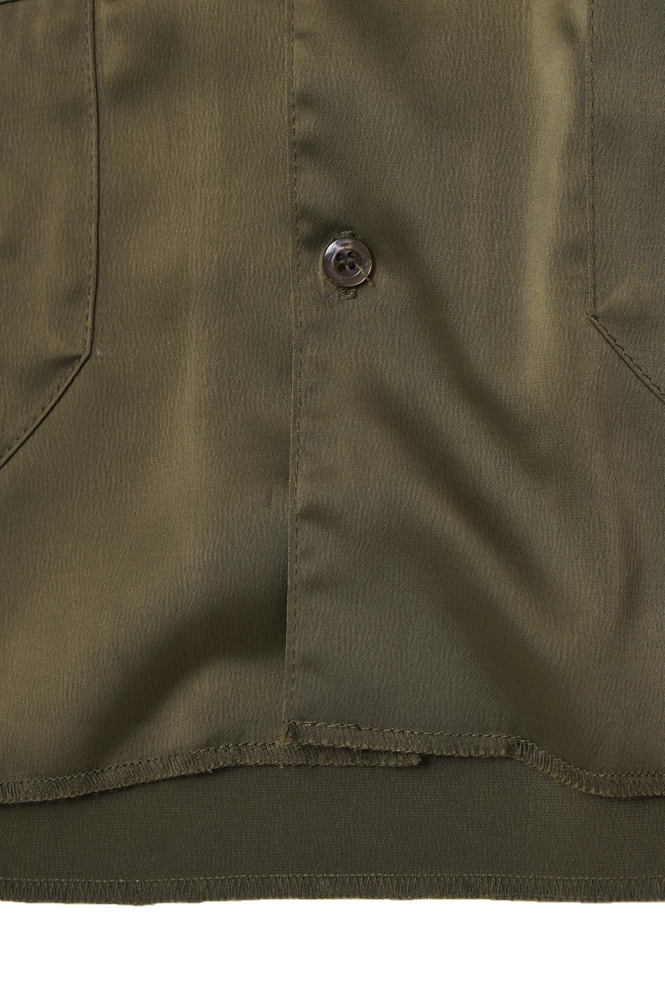 4 POCKET CUBAN SHIRT IN CELADON - Image 8