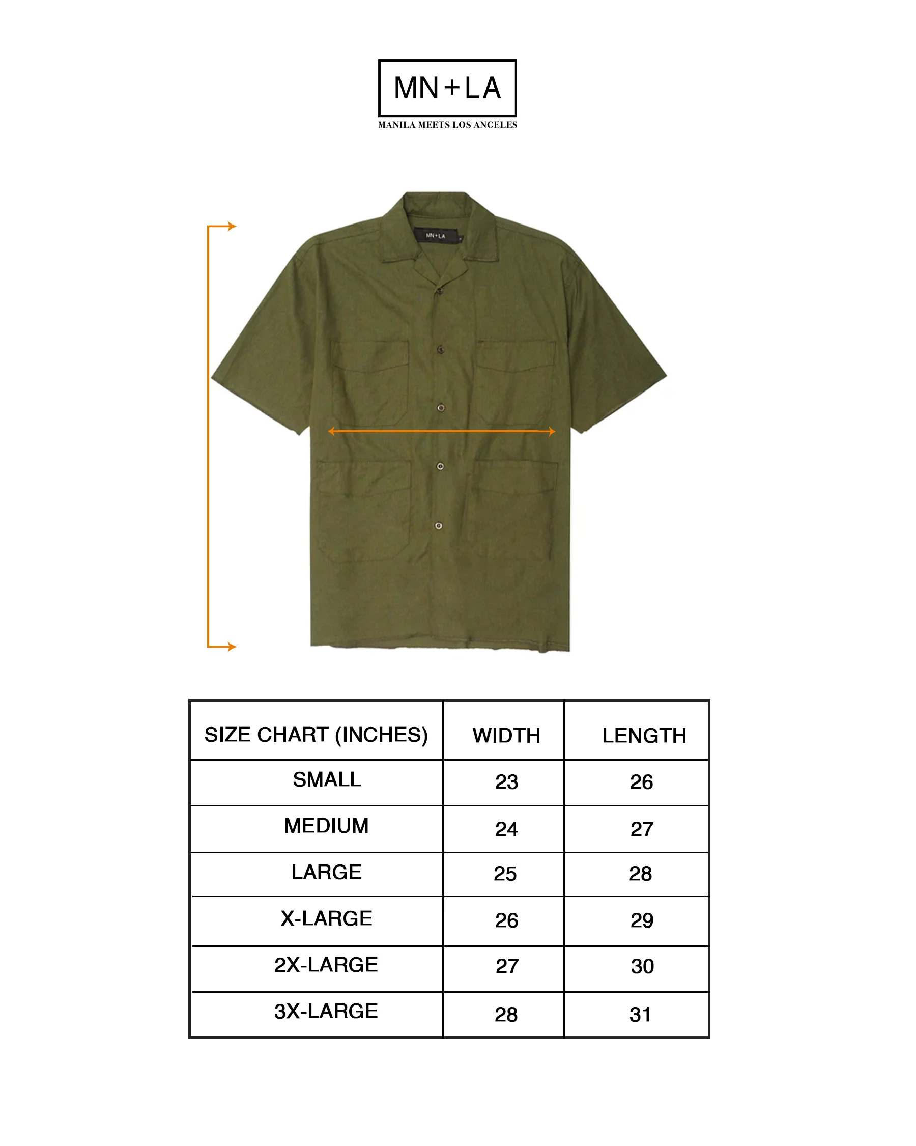 4 POCKET CUBAN SHIRT IN NEEM GREEN - Image 4