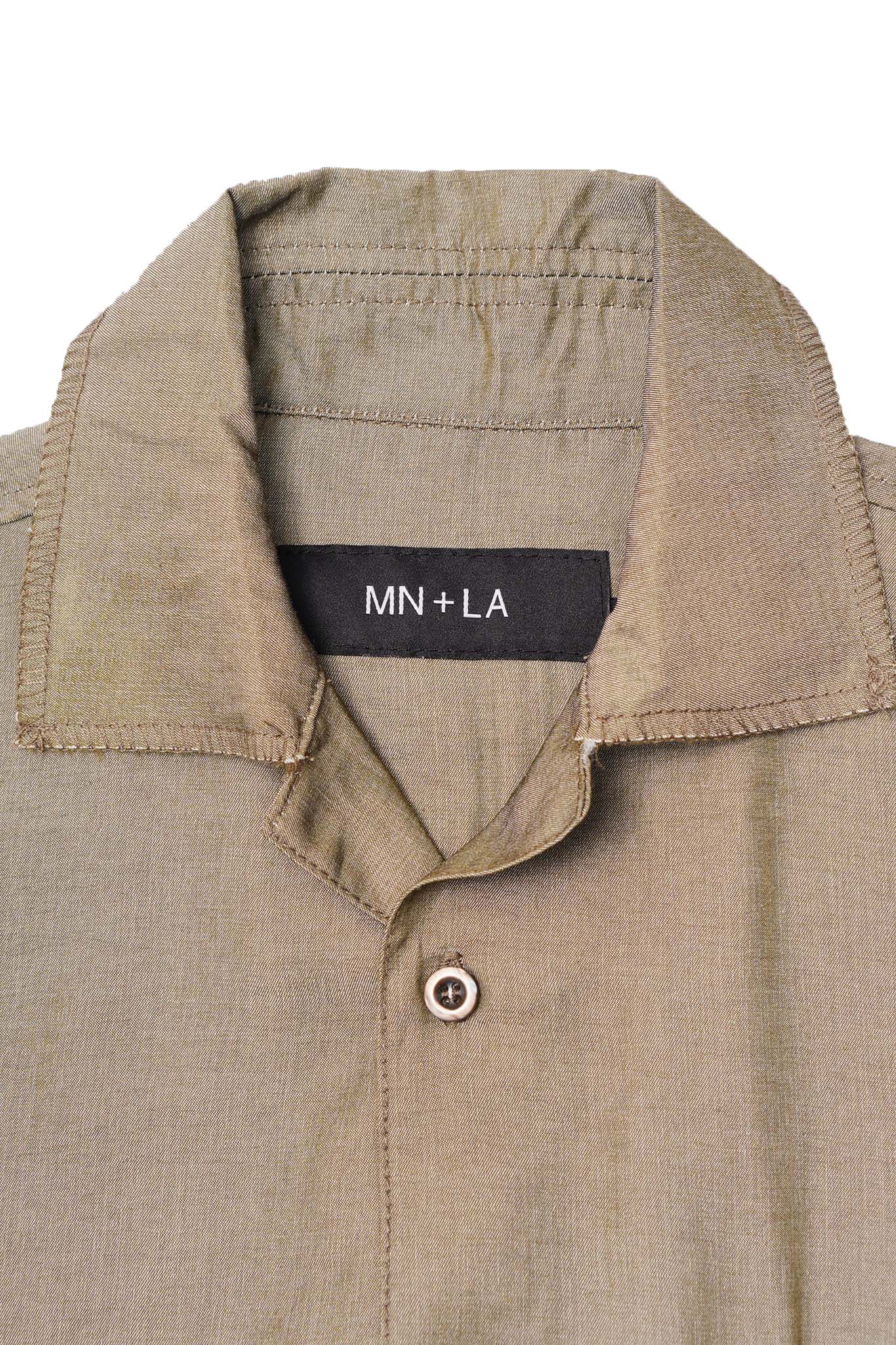 4 POCKET CUBAN SHIRT IN NIMBUS - Image 2