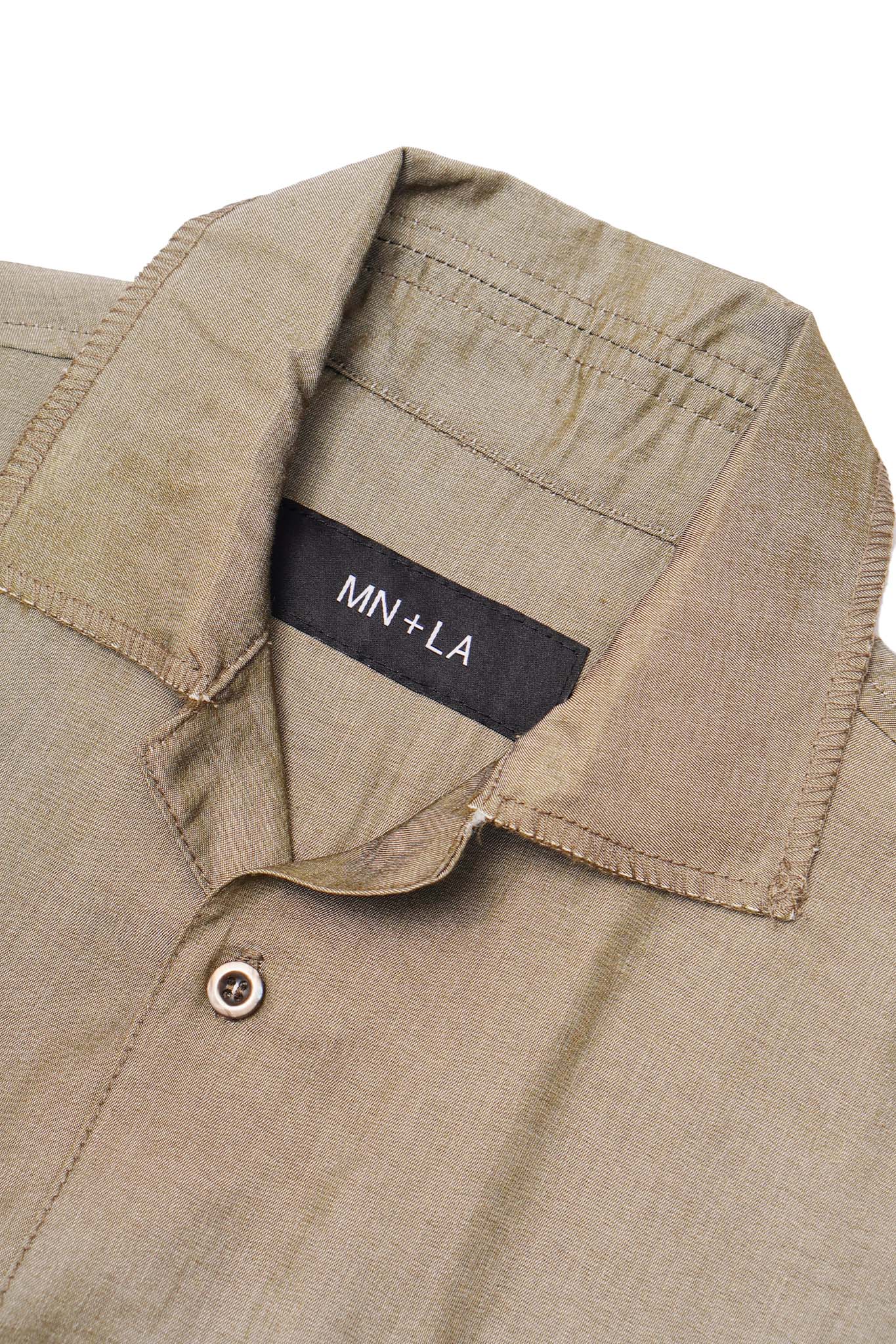4 POCKET CUBAN SHIRT IN NIMBUS - Image 3