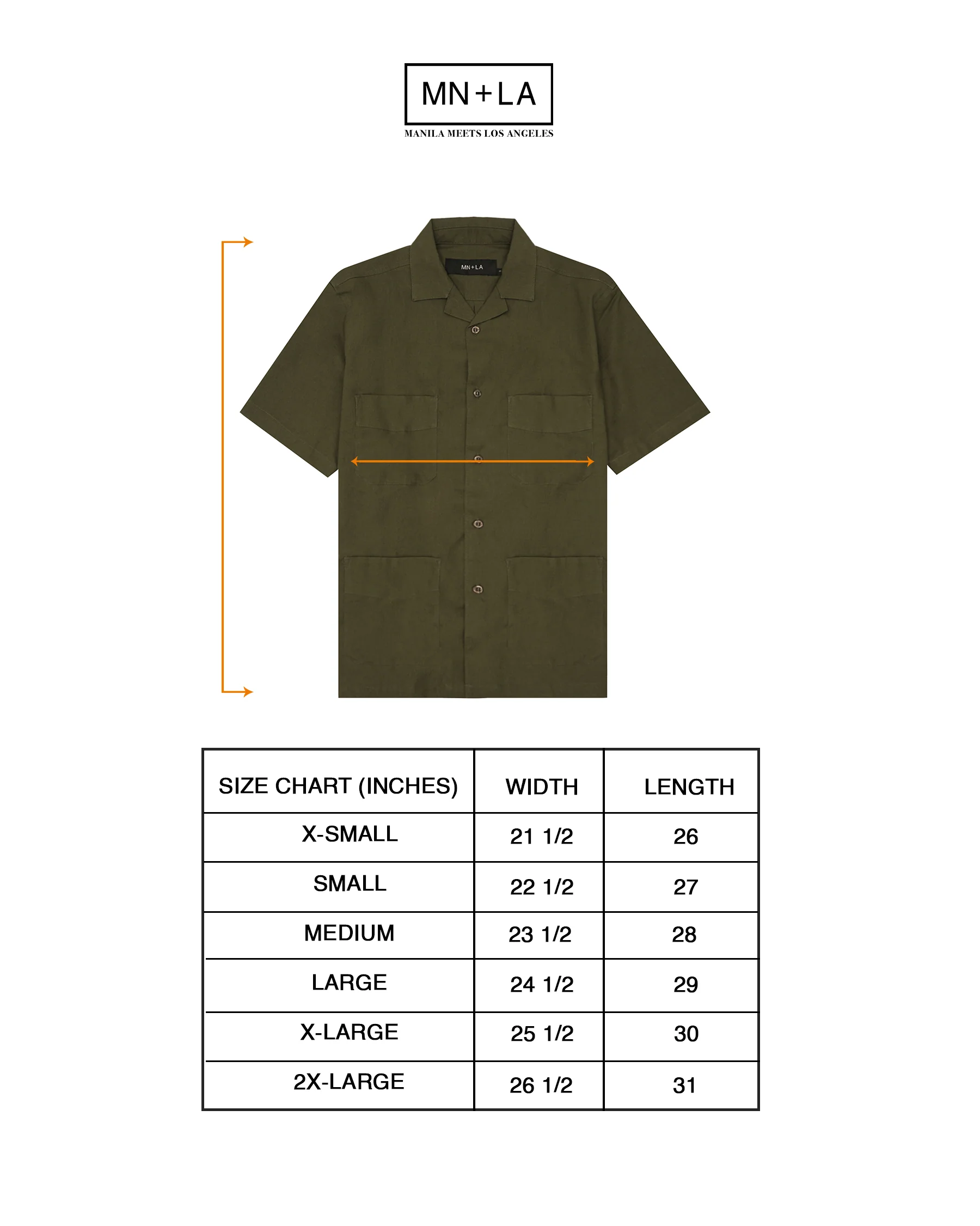 4 POCKET CUBAN SHIRT IN OLIVE - Image 4
