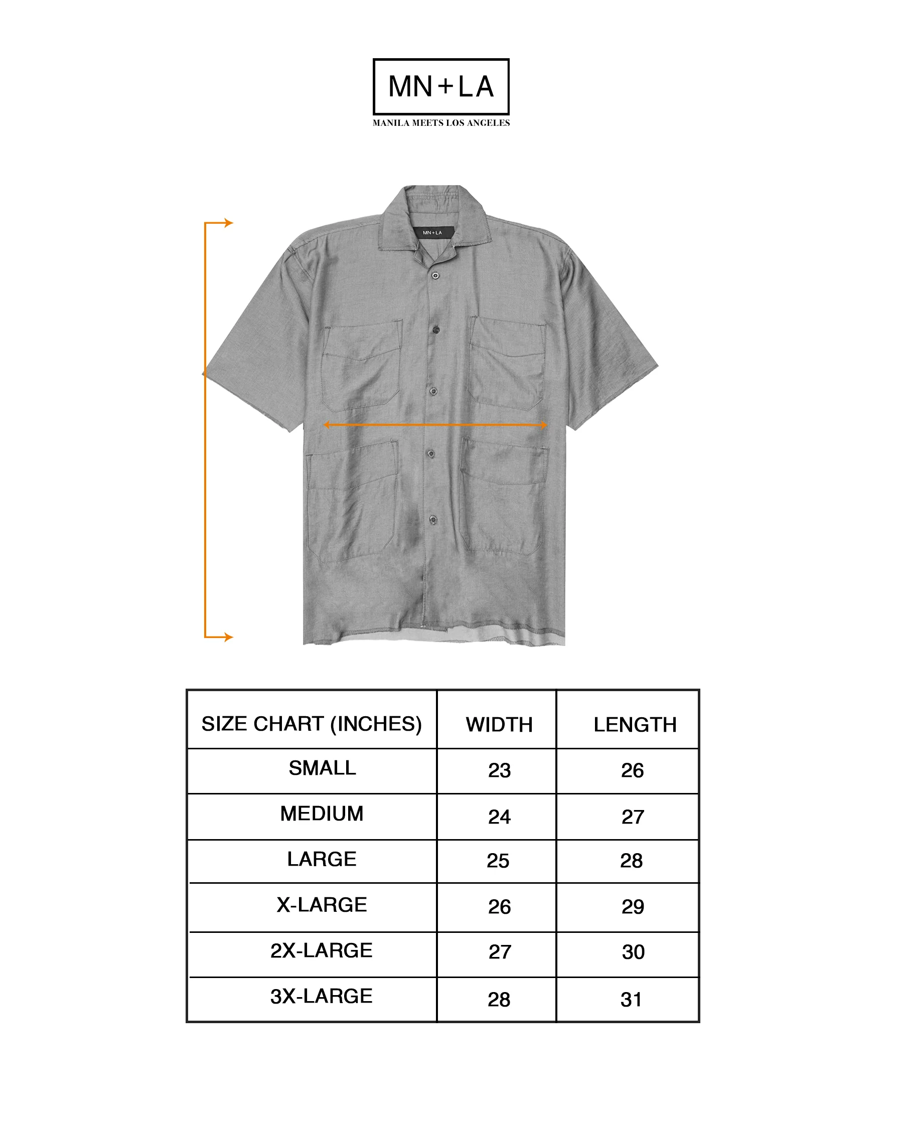 4 POCKET CUBAN SHIRT IN STONE GREY - Image 4