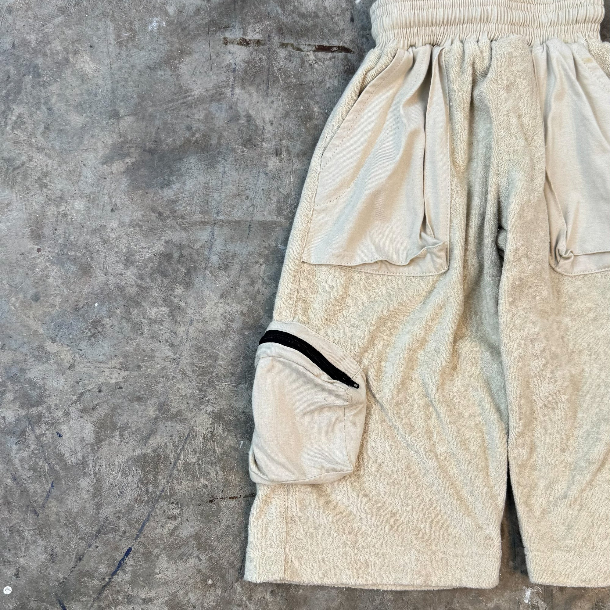 "ADVENTURE" LITTLE HUMAN™ PANTS IN OAT - Image 3
