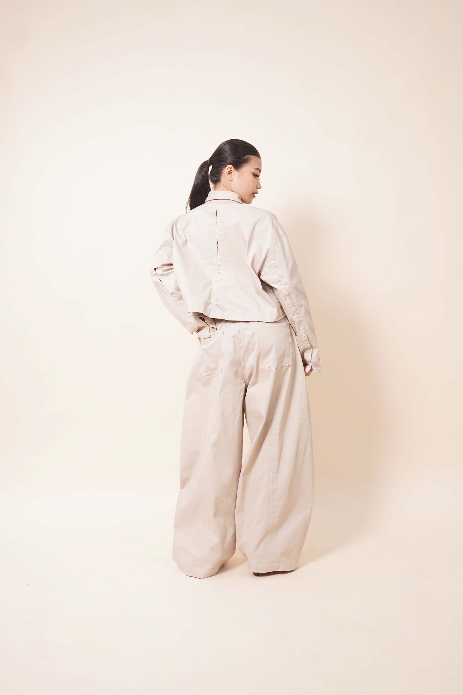 ANIKA JACKET IN OAT - Image 14