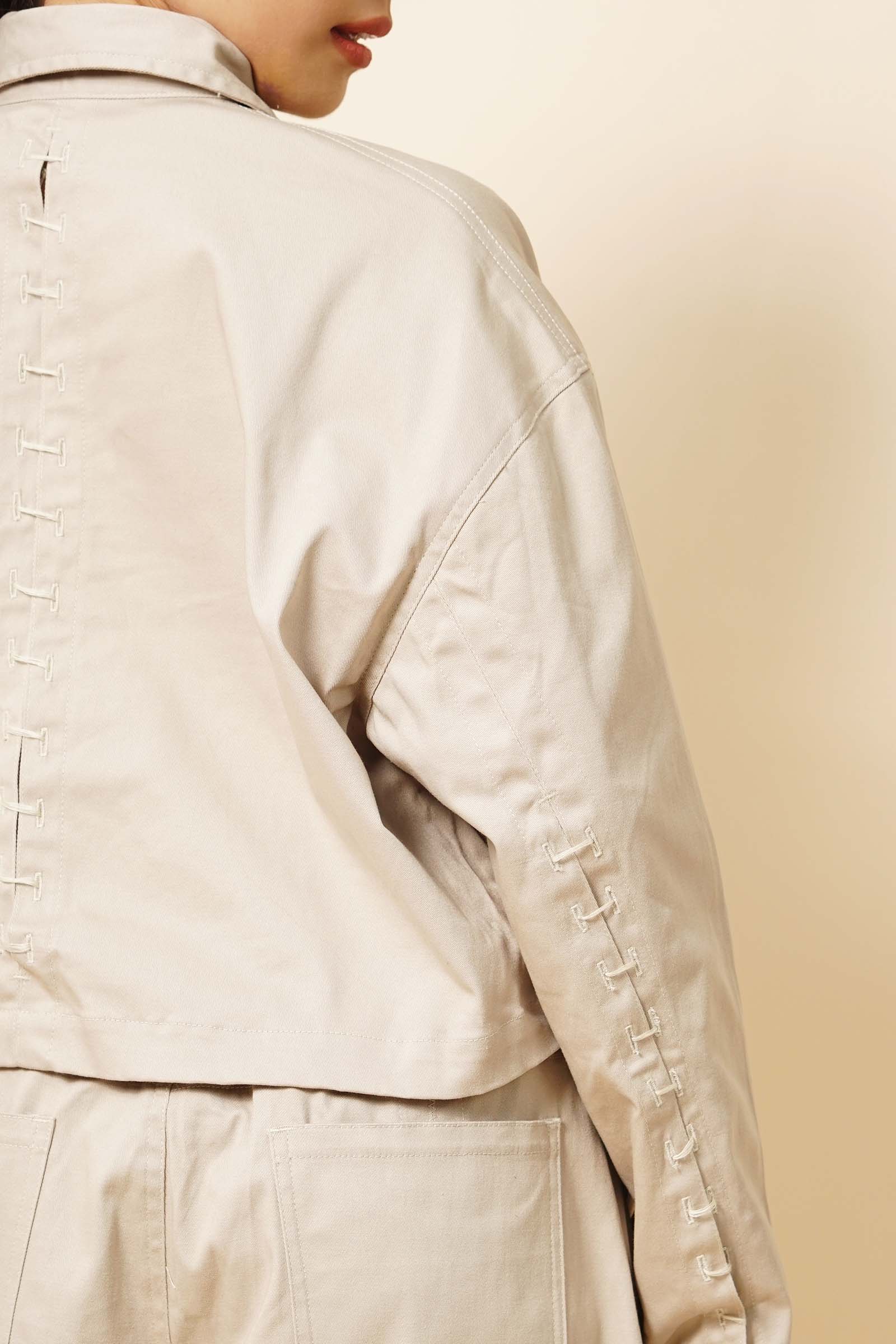 ANIKA JACKET IN OAT - Image 15