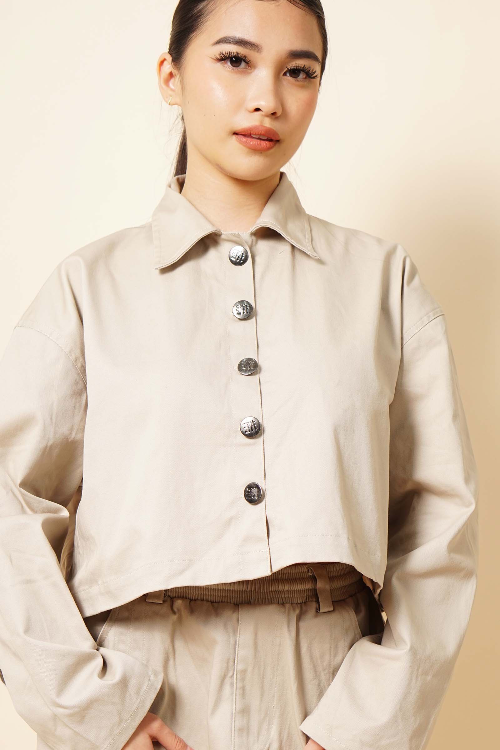 ANIKA JACKET IN OAT - Image 16