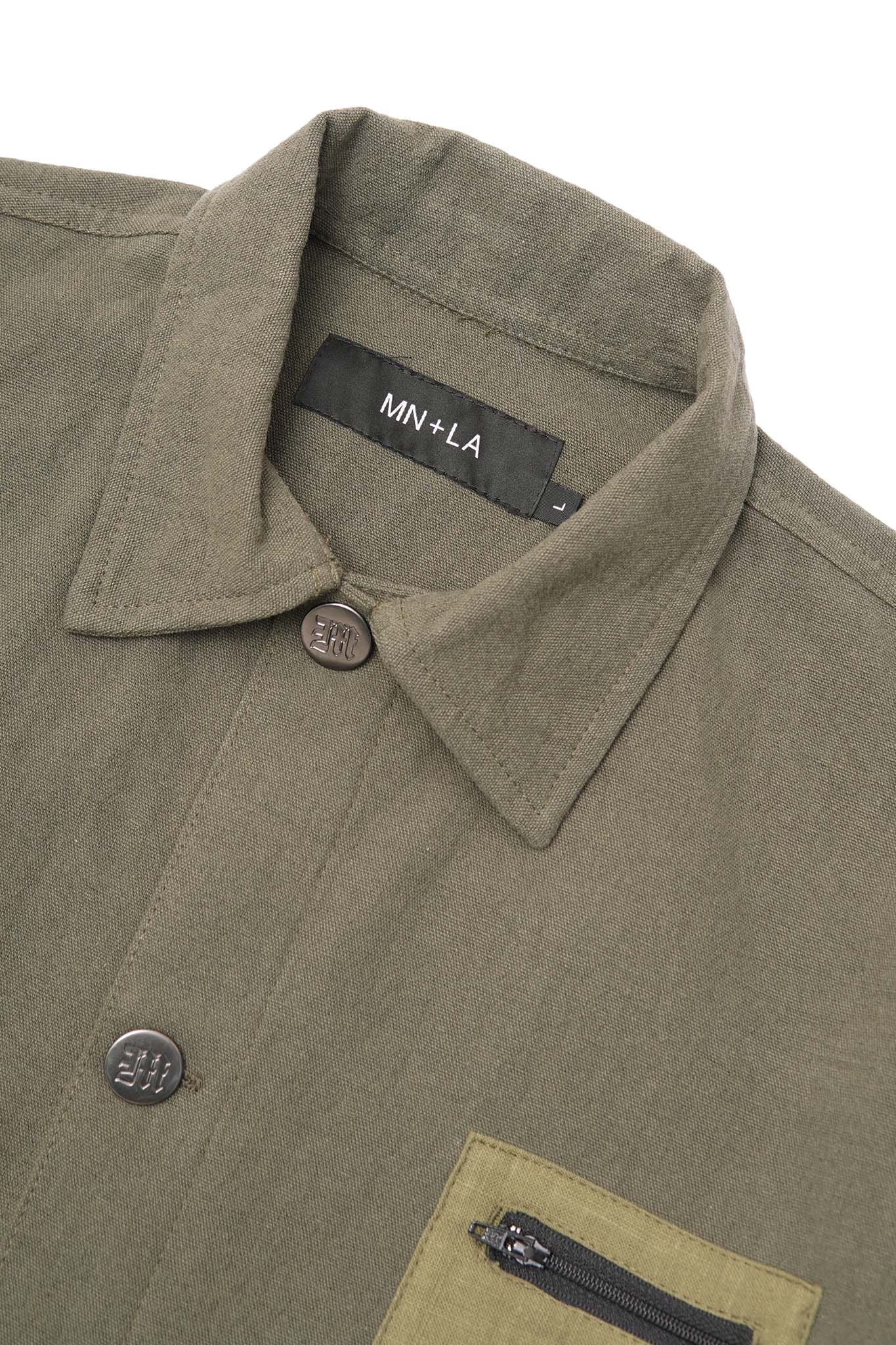 ARTISAN JACKET IN OLIVE - Image 3