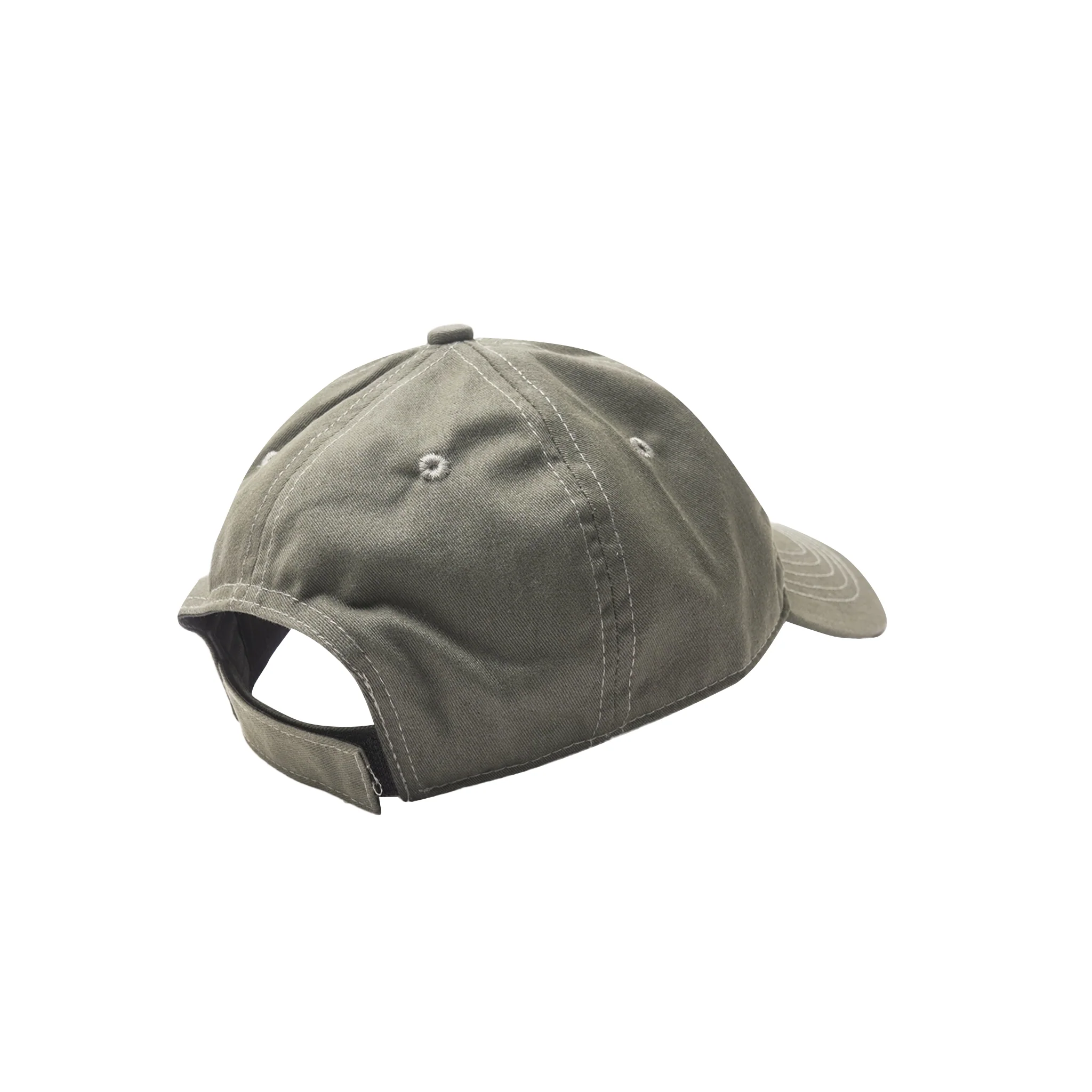 "BALANCE" 6 PANEL HAT IN OLIVE - Image 3