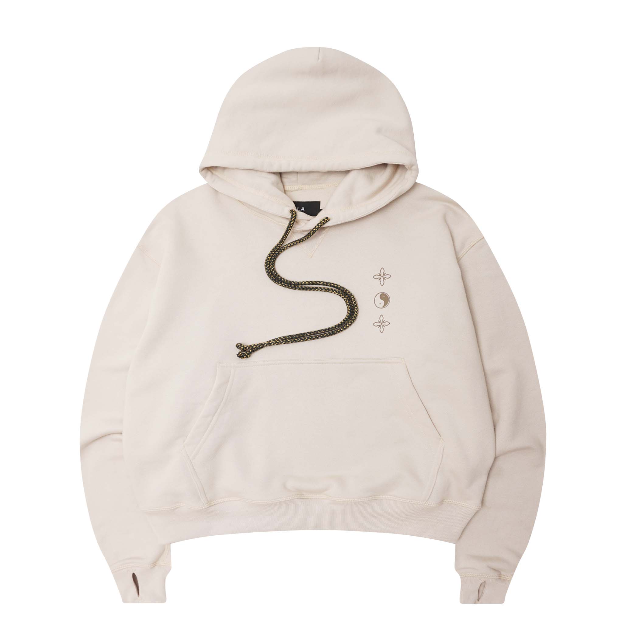 "BALANCE" HOODIE IN OAT