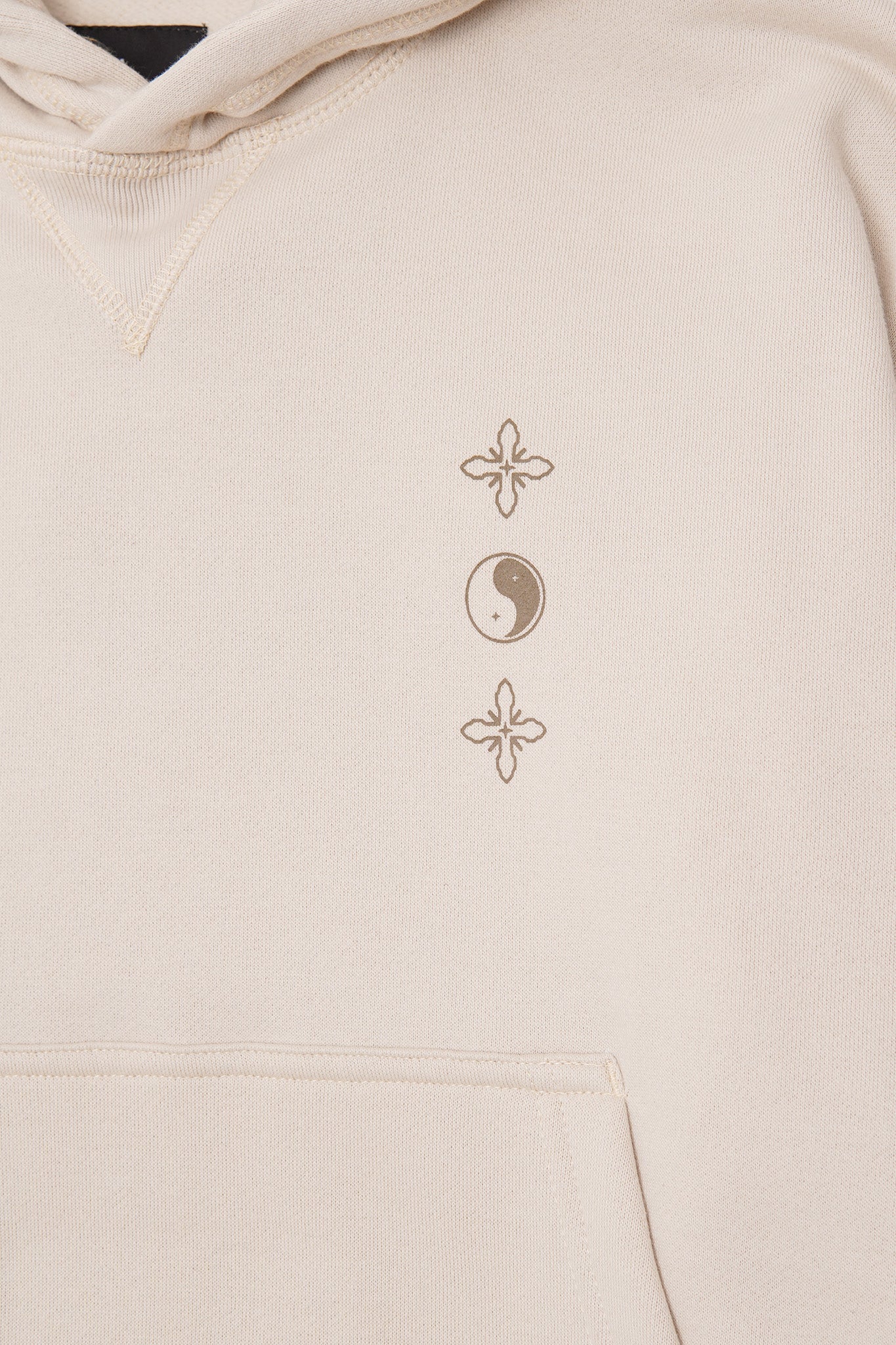 "BALANCE" HOODIE IN OAT - Image 6