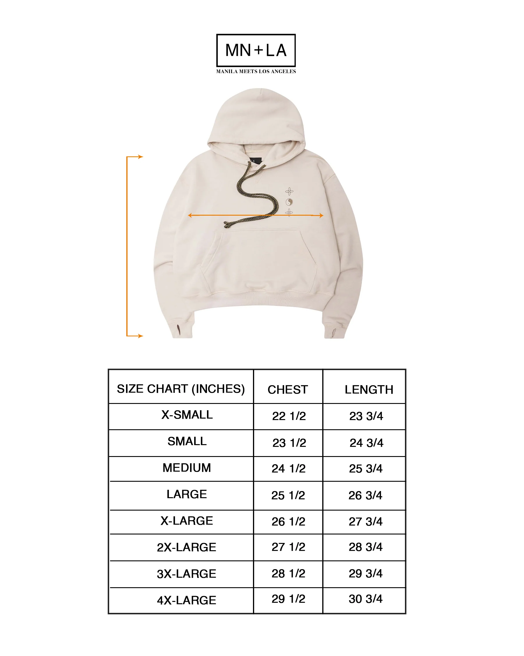 "BALANCE" HOODIE IN RUST - Image 3