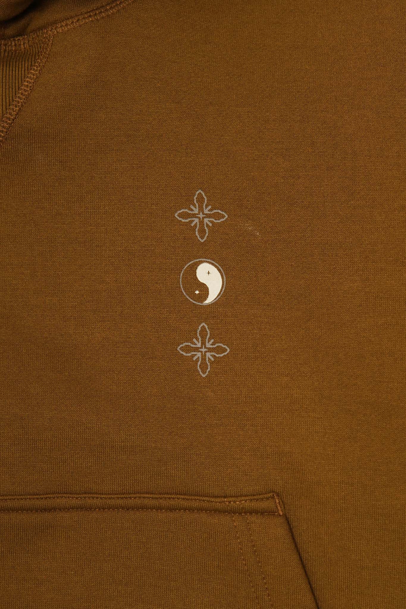 "BALANCE" HOODIE IN RUST - Image 9