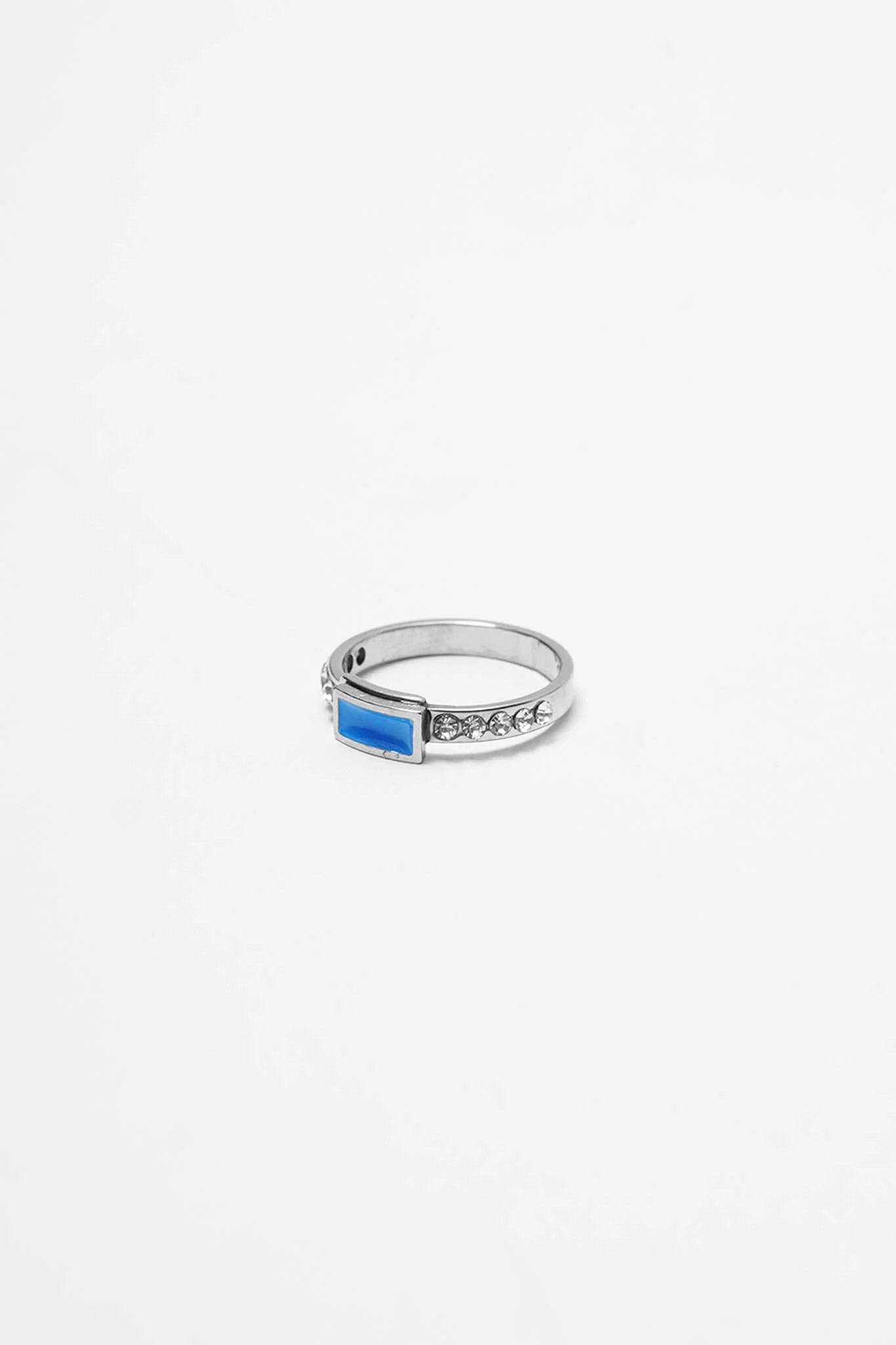 BLUE TOPAZ SILVA RING - Image 3