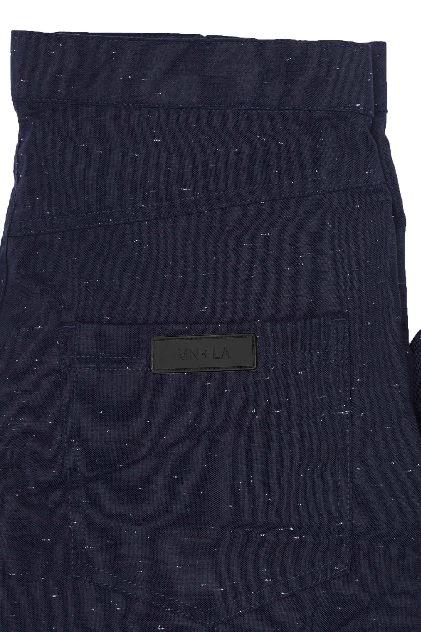 BOOTCUT PANTS IN NAVY SPECKLE - Image 12