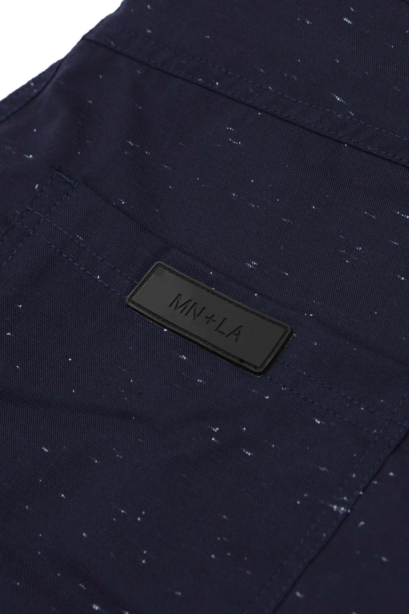 BOOTCUT PANTS IN NAVY SPECKLE - Image 14