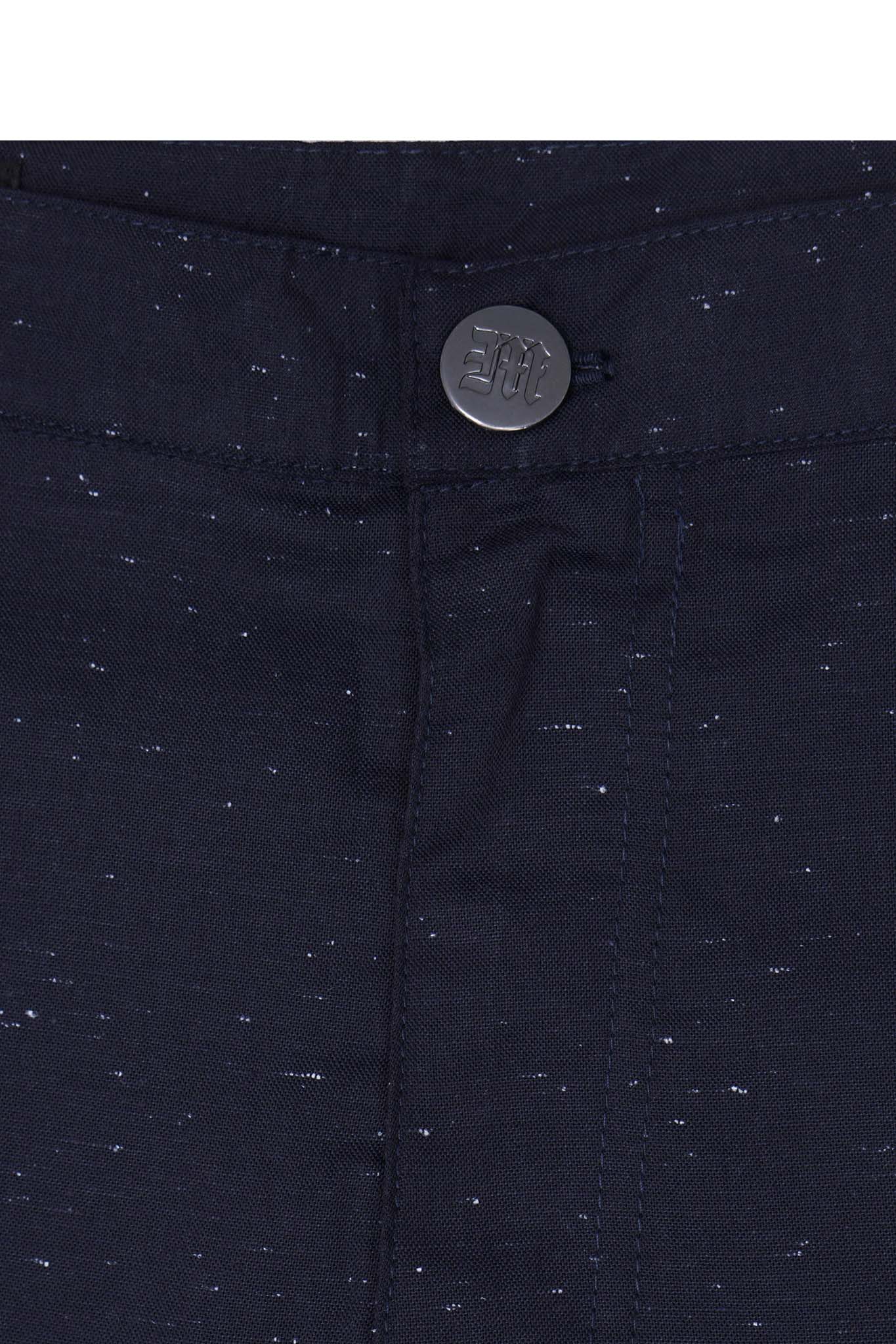 BOOTCUT PANTS IN NAVY SPECKLE - Image 6