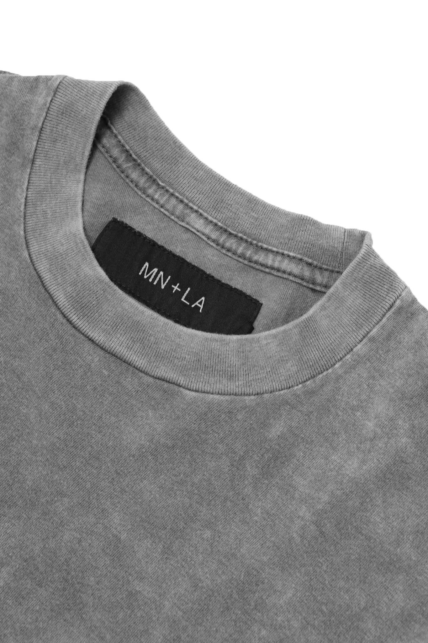 BOX LITE TEE IN LIGHT FOG - Image 3