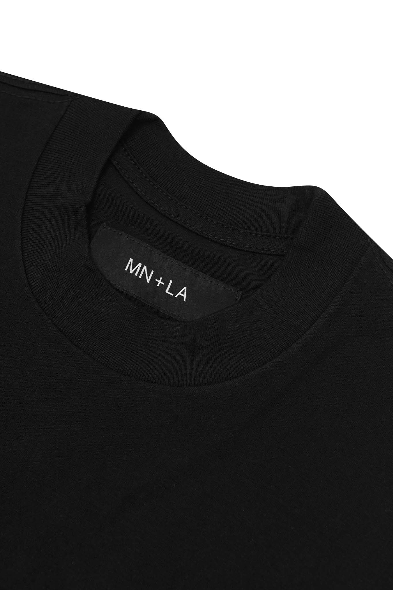 BOX TEE IN CAVIAR - Image 3