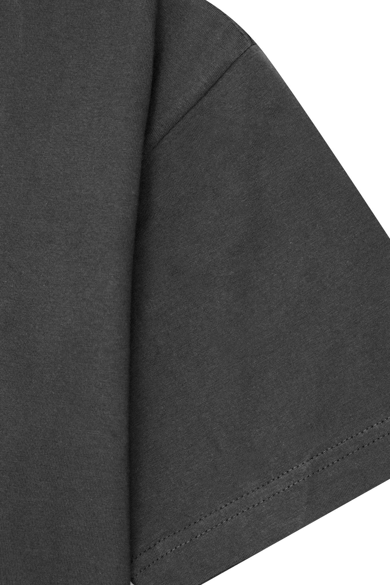 BOX TEE IN CHARCOAL GREY - Image 5