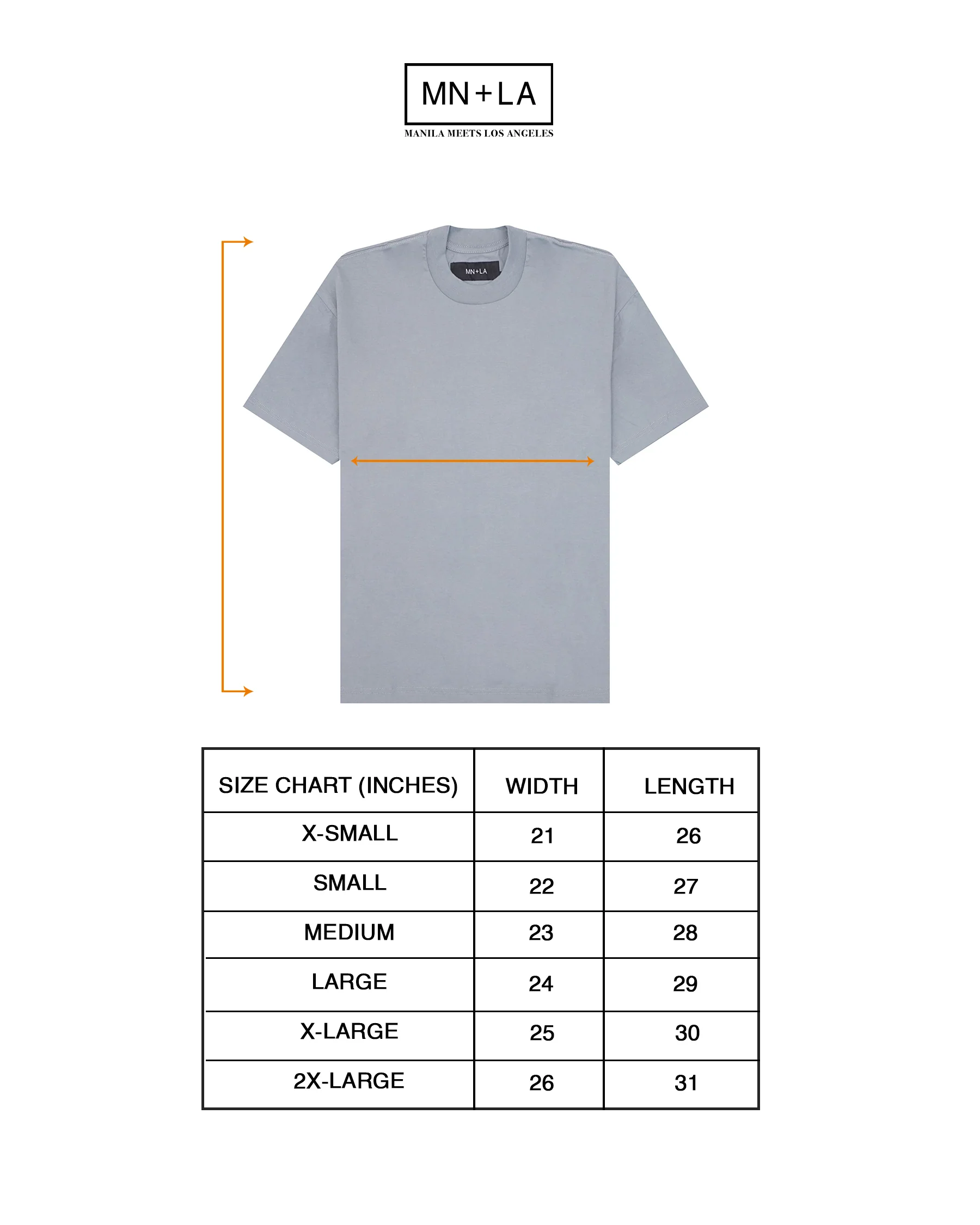 BOX TEE IN GLACIER - Image 4