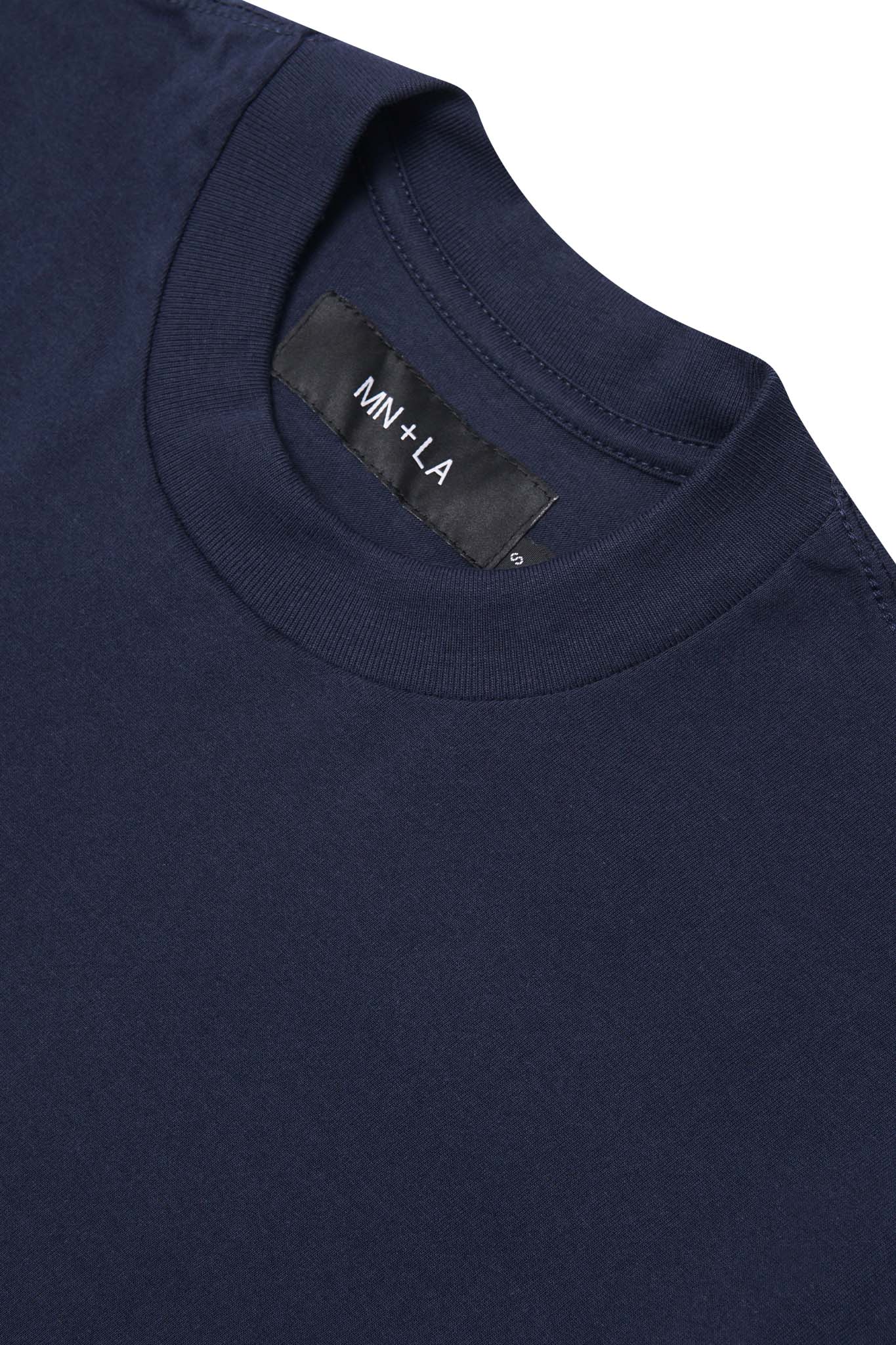 BOX TEE IN NAVY - Image 3