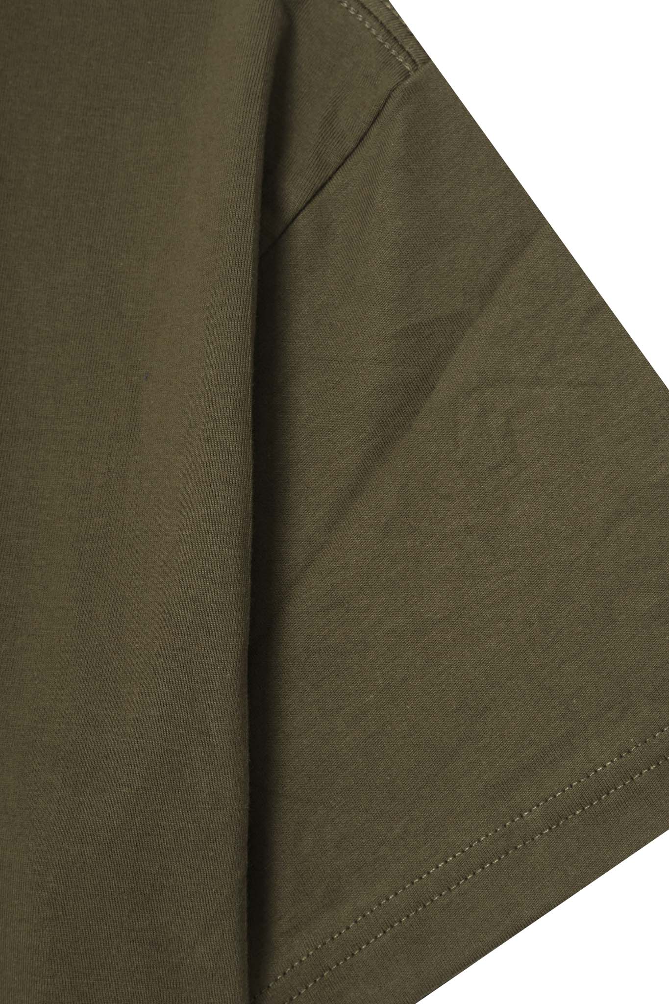 BOX TEE IN OLIVE - Image 3