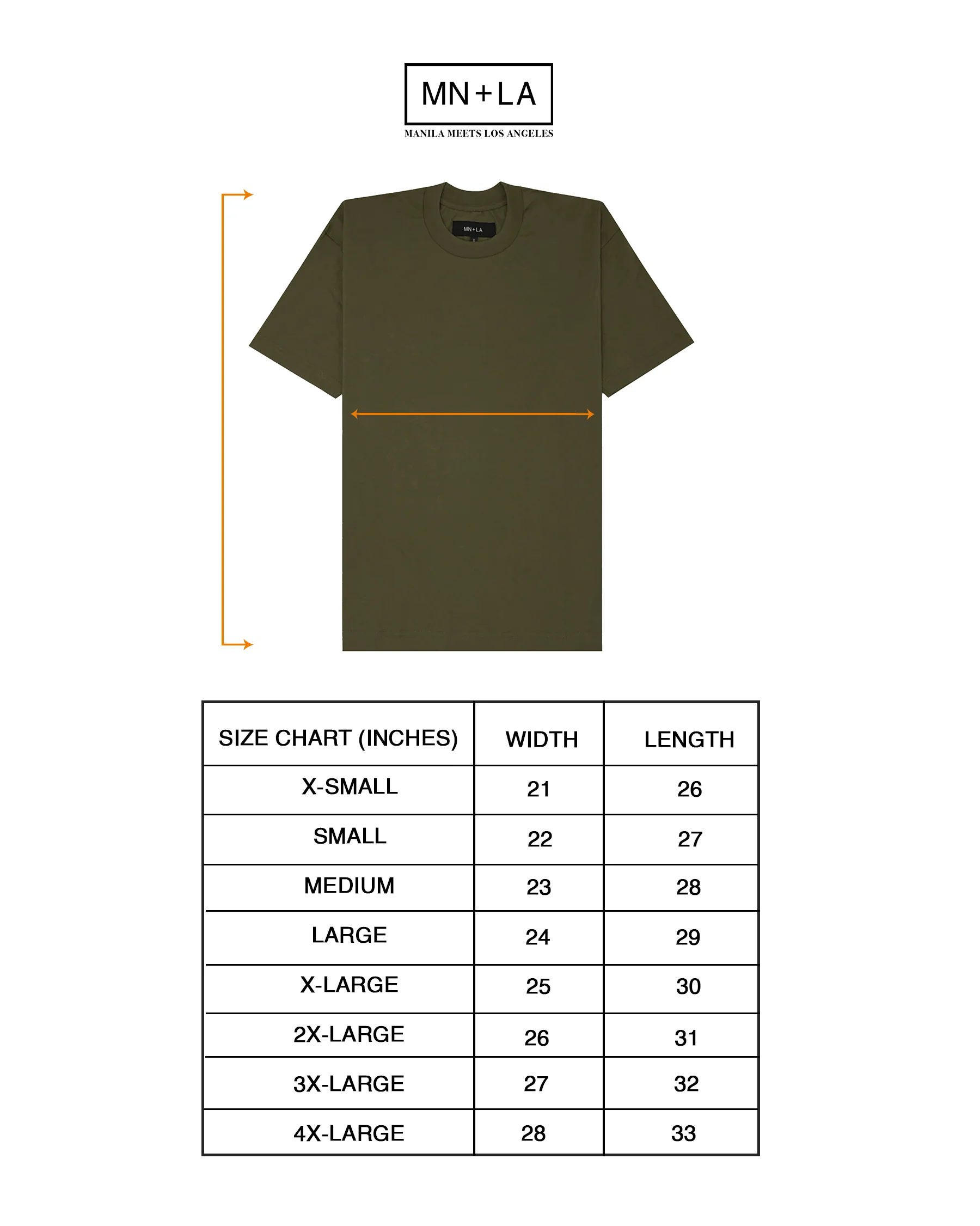 BOX TEE IN OLIVE - Image 4