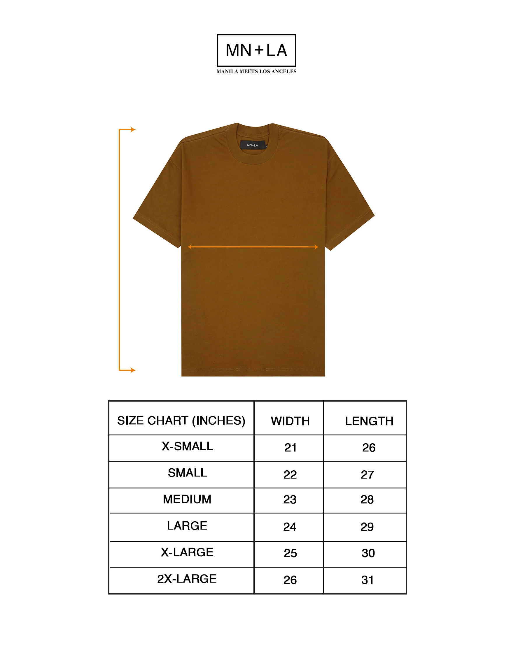 BOX TEE IN RUST - Image 4