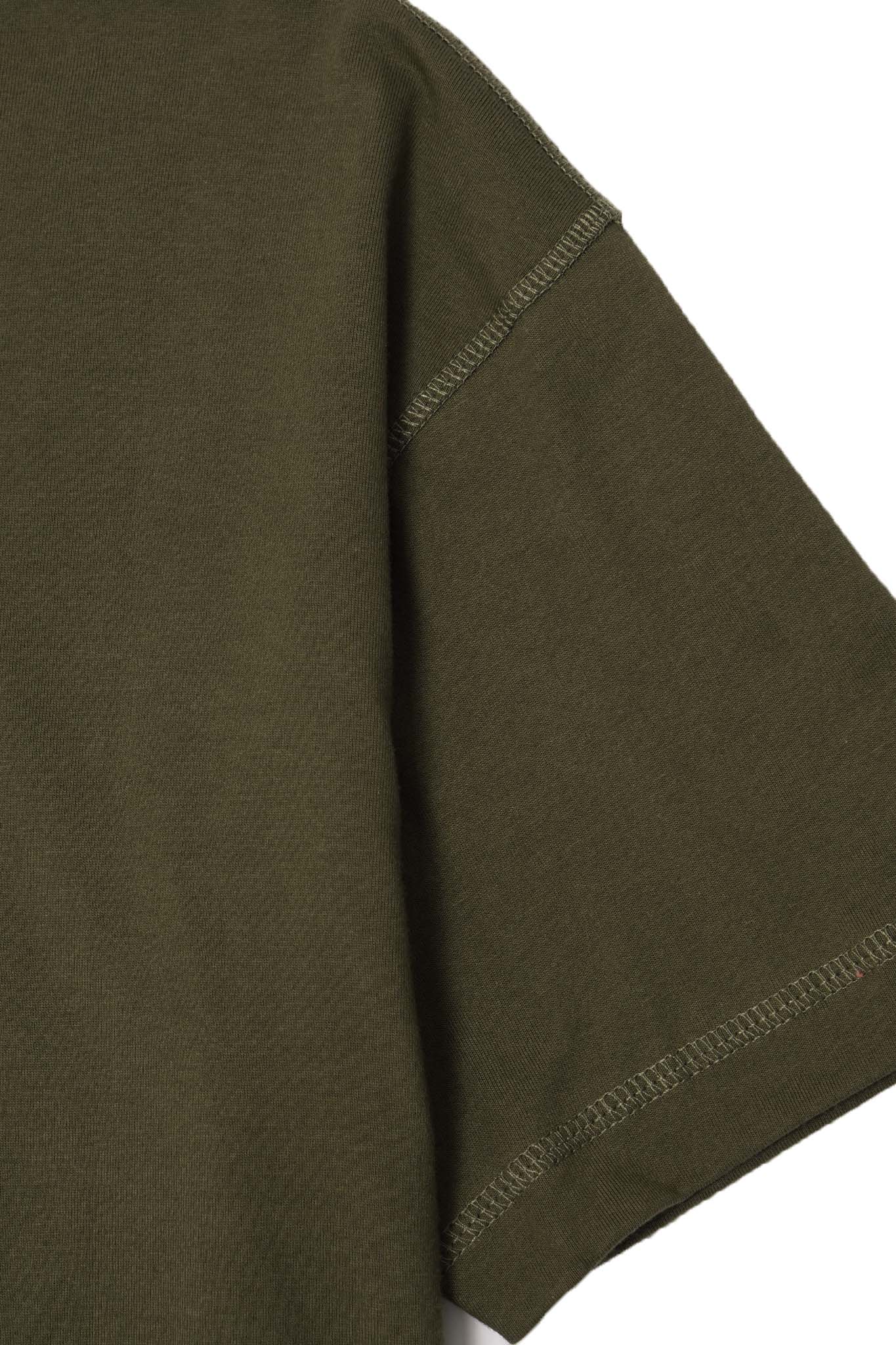 BOX TEE V3 IN OLIVE - Image 4