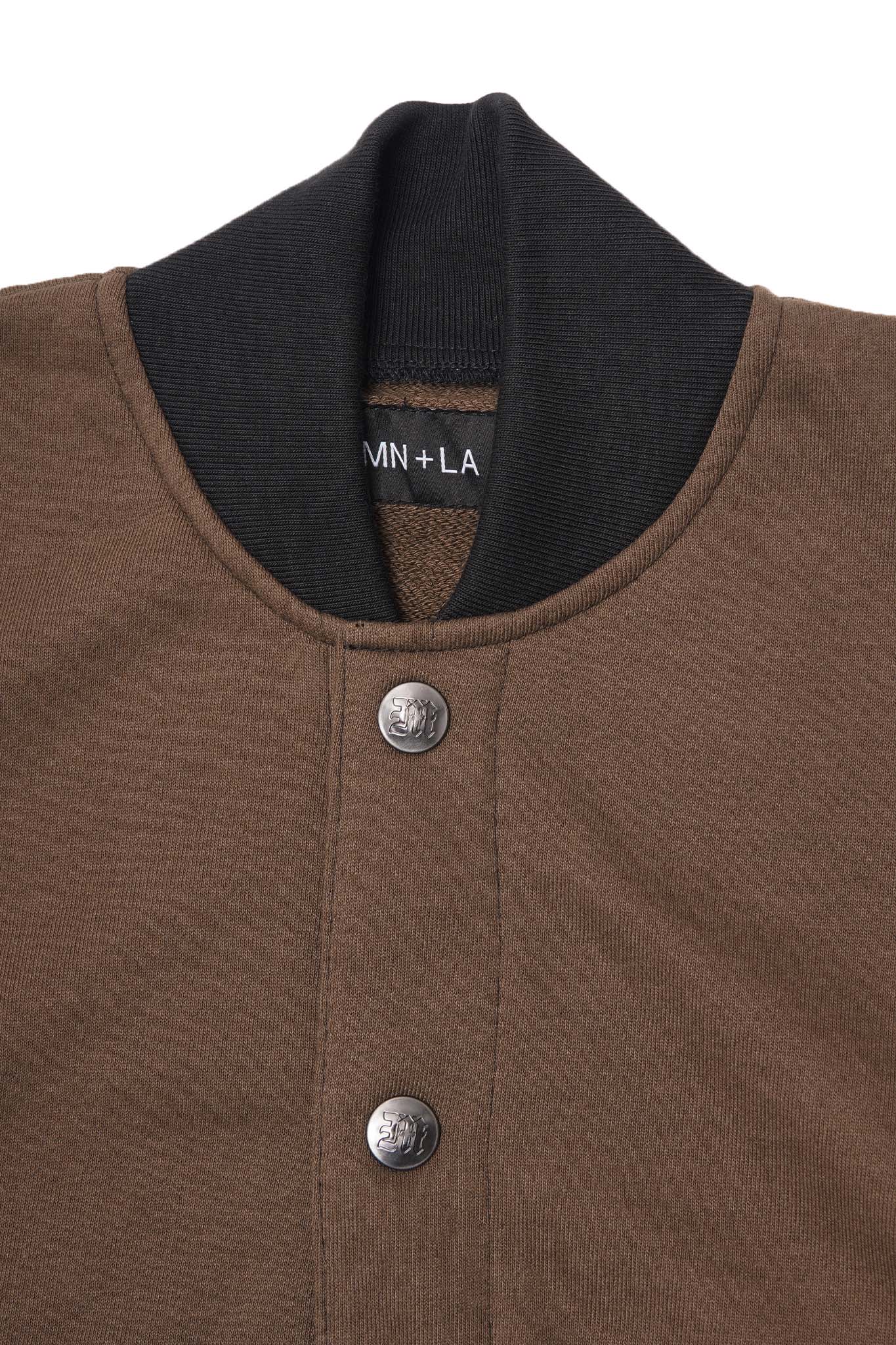 BRONCO VARSITY JACKET IN OLIVE DRAB - Image 4