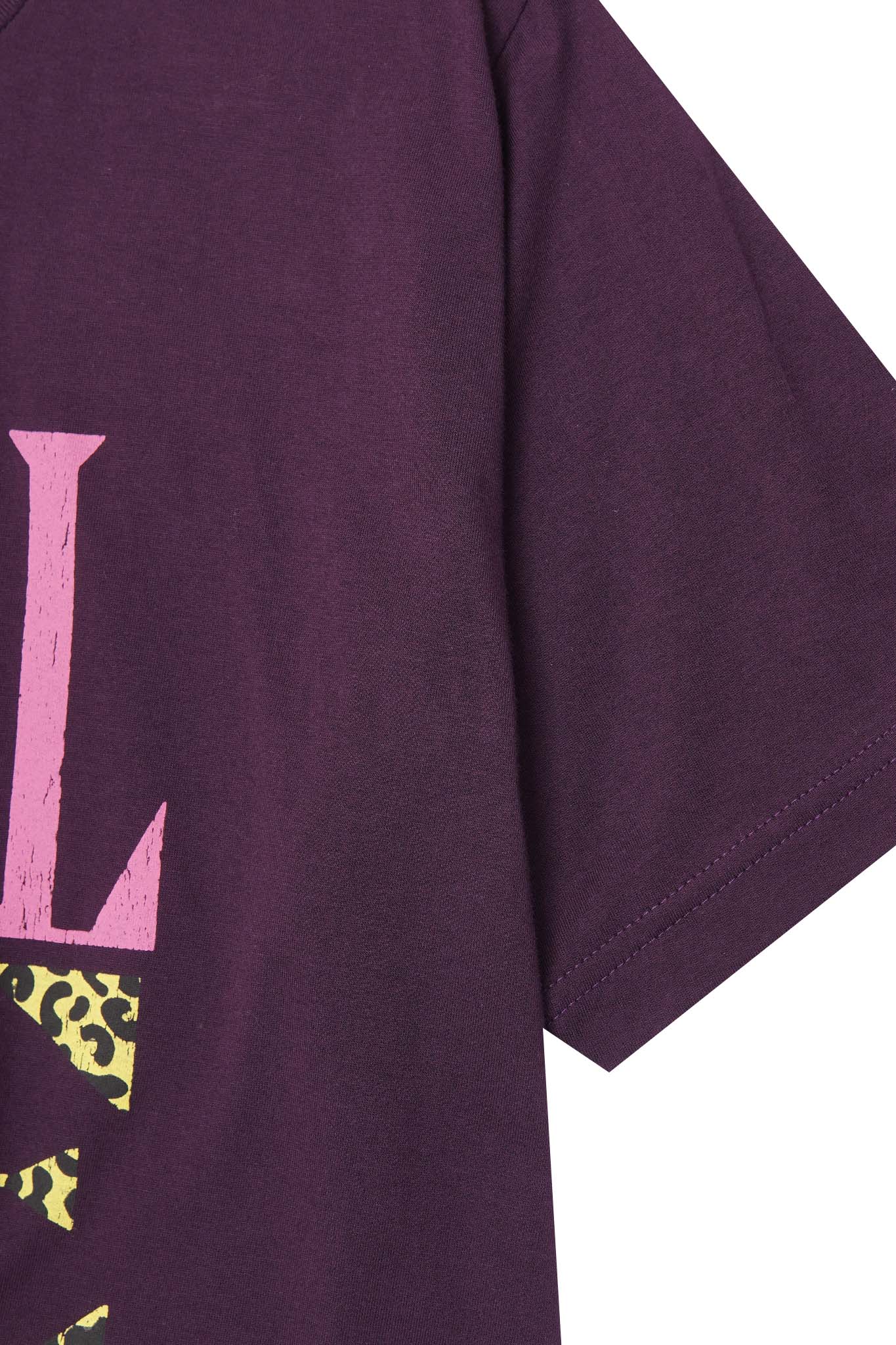 "CALL ME" TEE IN SHADOW PURPLE - Image 8