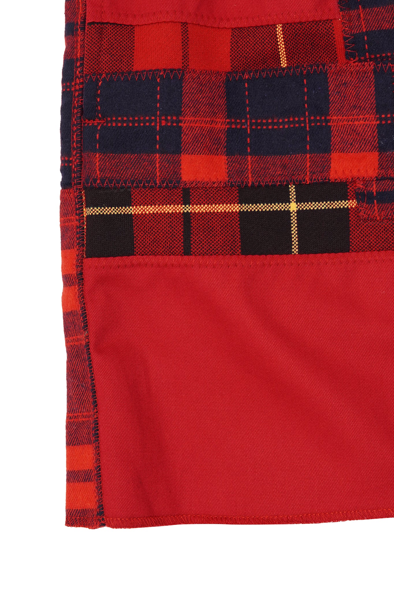 "CARMINE PLAID" LOUNGE SHORTS - Image 11