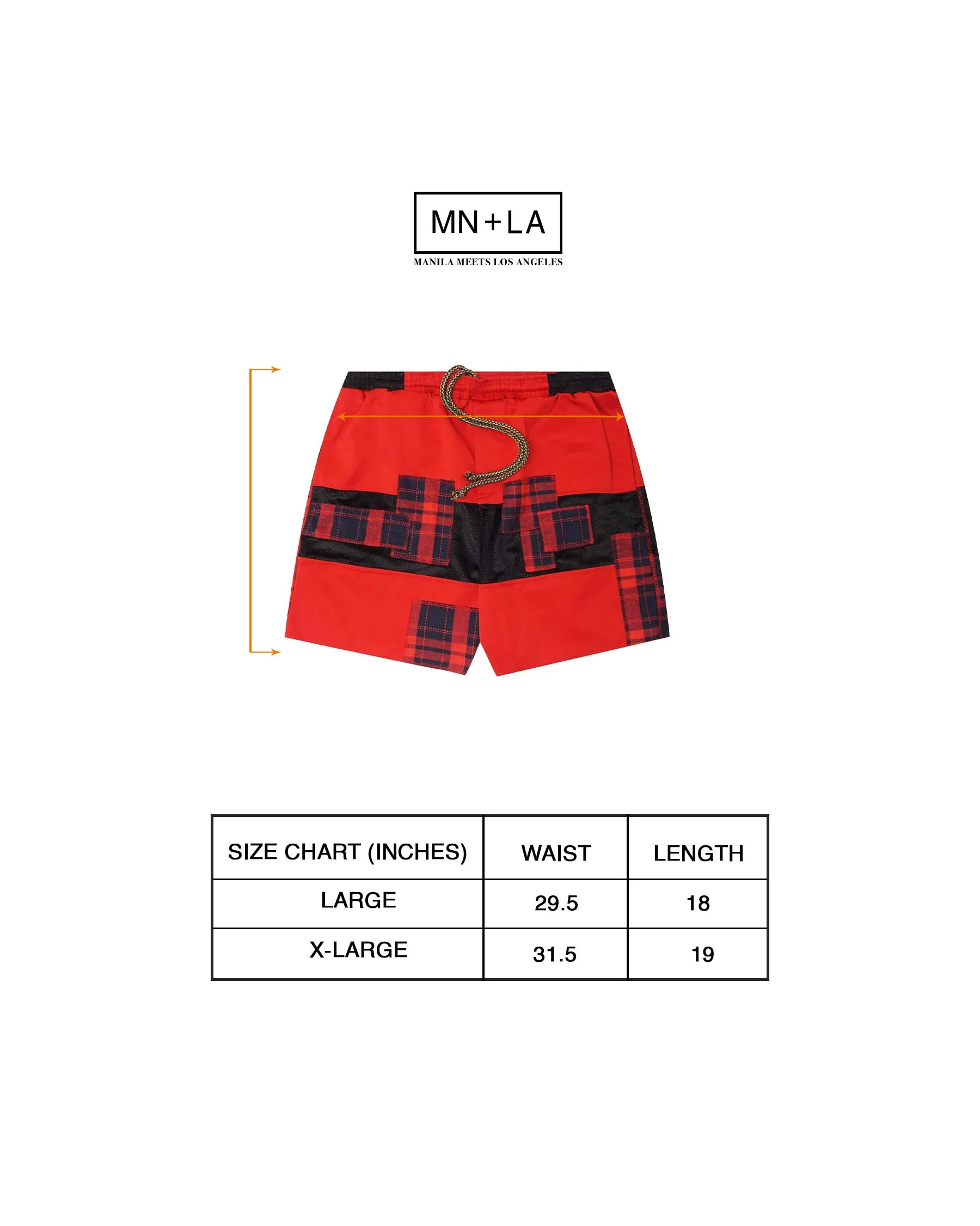 "CARMINE PLAID" LOUNGE SHORTS - Image 4