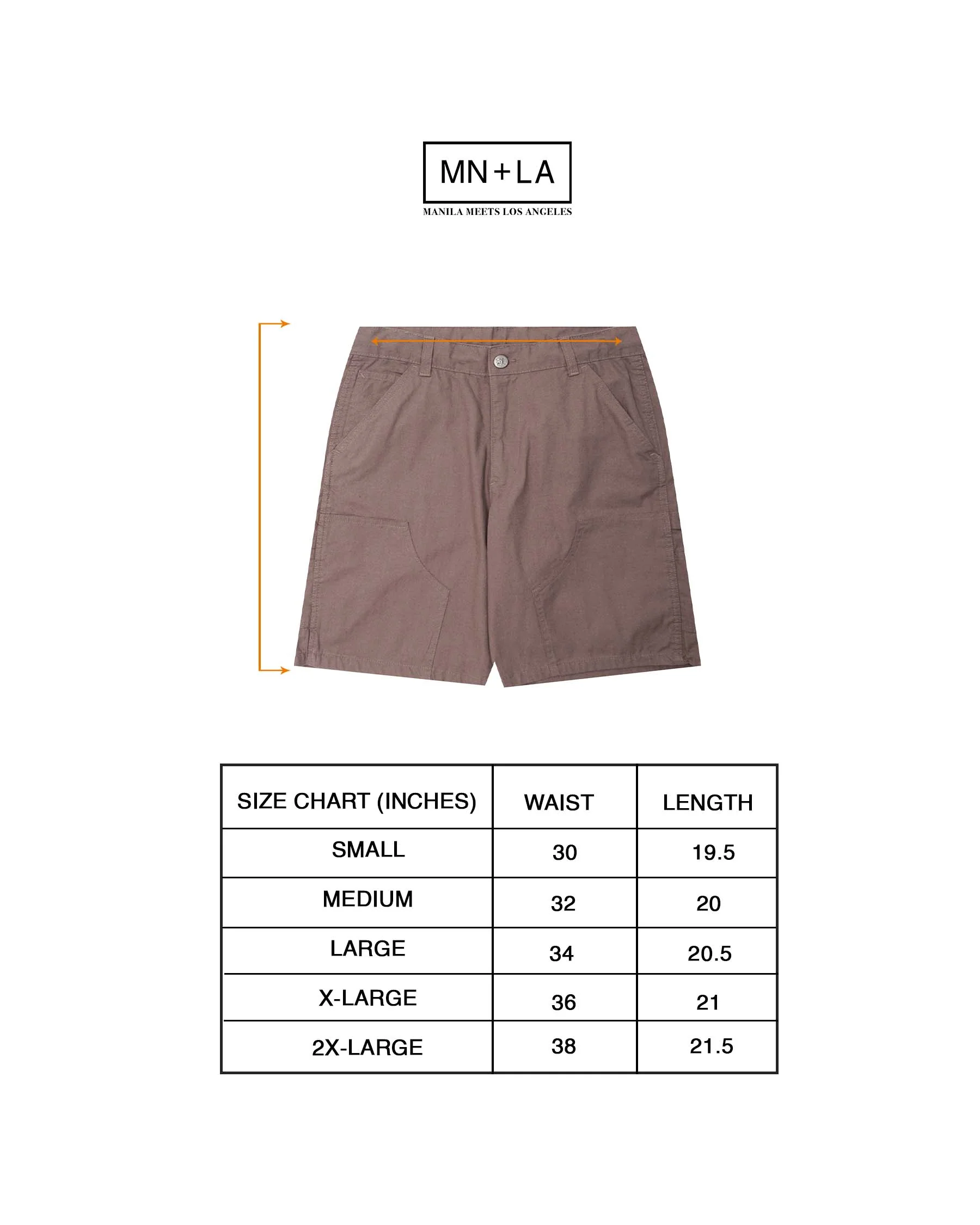 CARPENTER SHORTS IN ROSEWOOD - Image 4