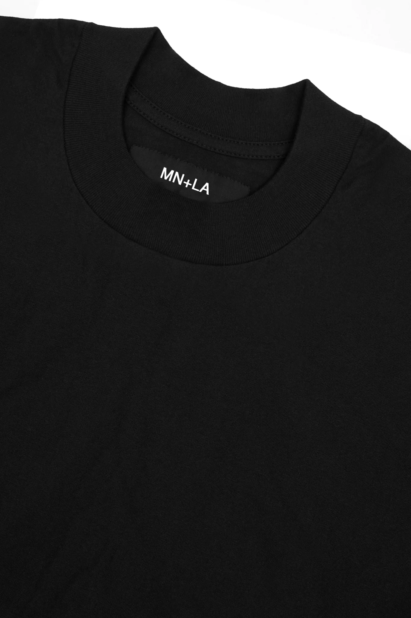 OVERSIZED TEE IN CAVIAR - Image 3