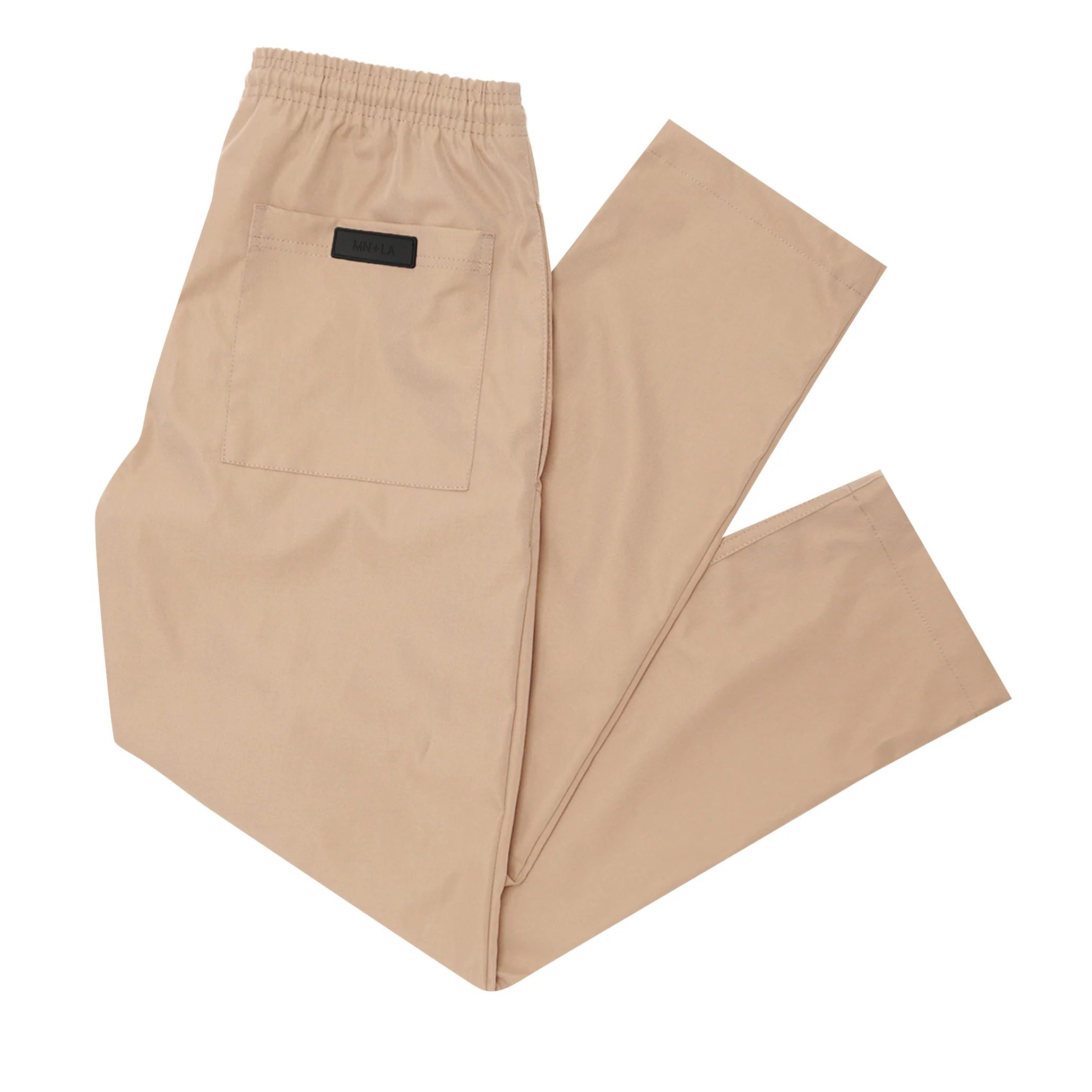 CHAMPAGNE TWILL LOUNGE PANTS - Image 3