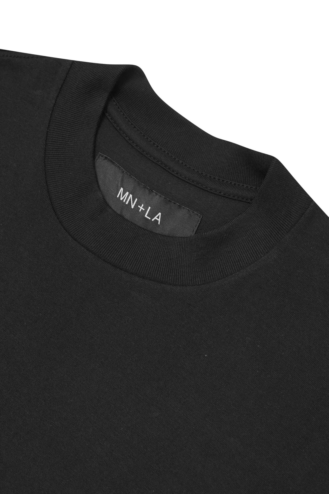 CHOP CHOP TEE IN CAVIAR - Image 3