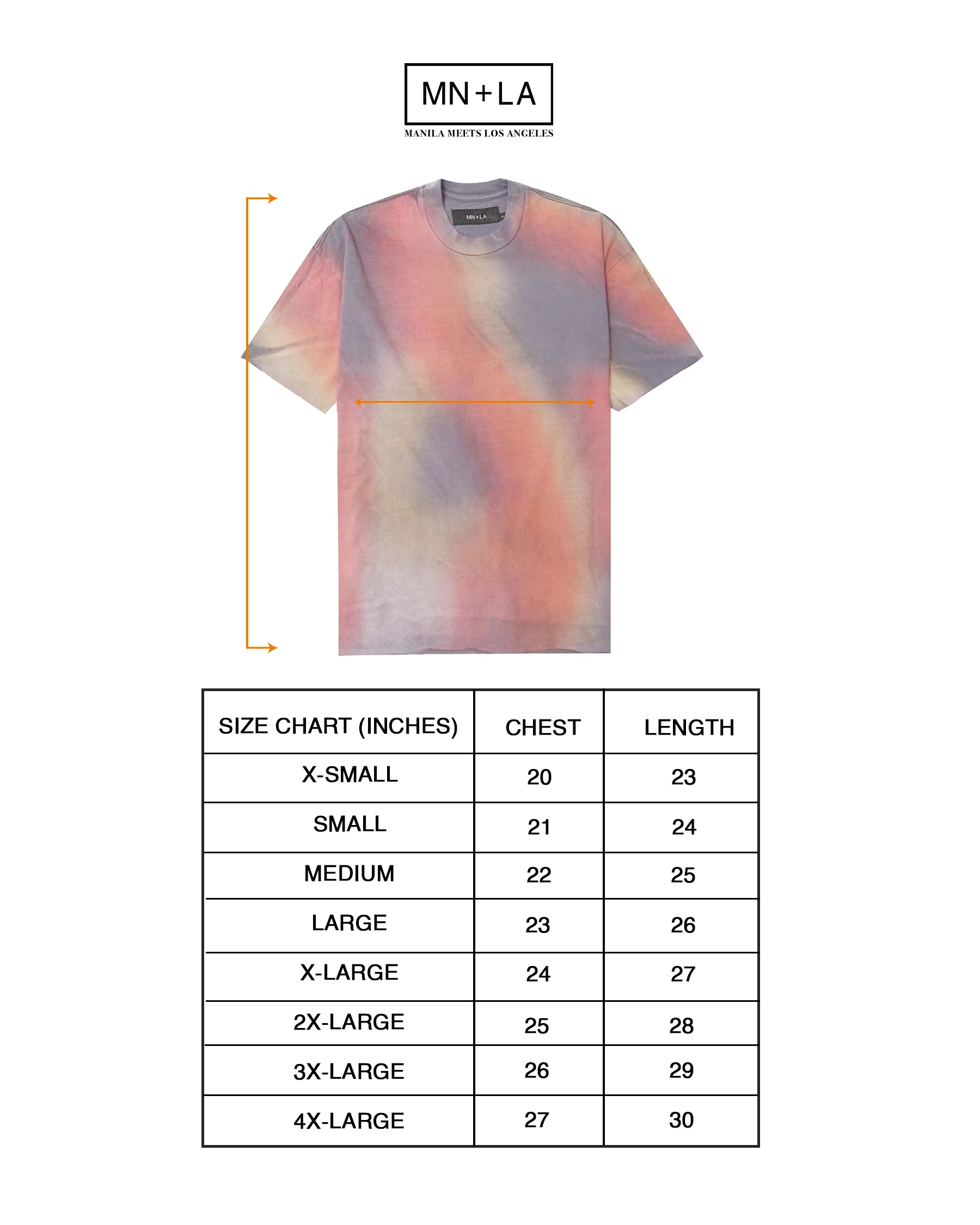 CHOP CHOP TEE IN HEAT MAP - Image 4