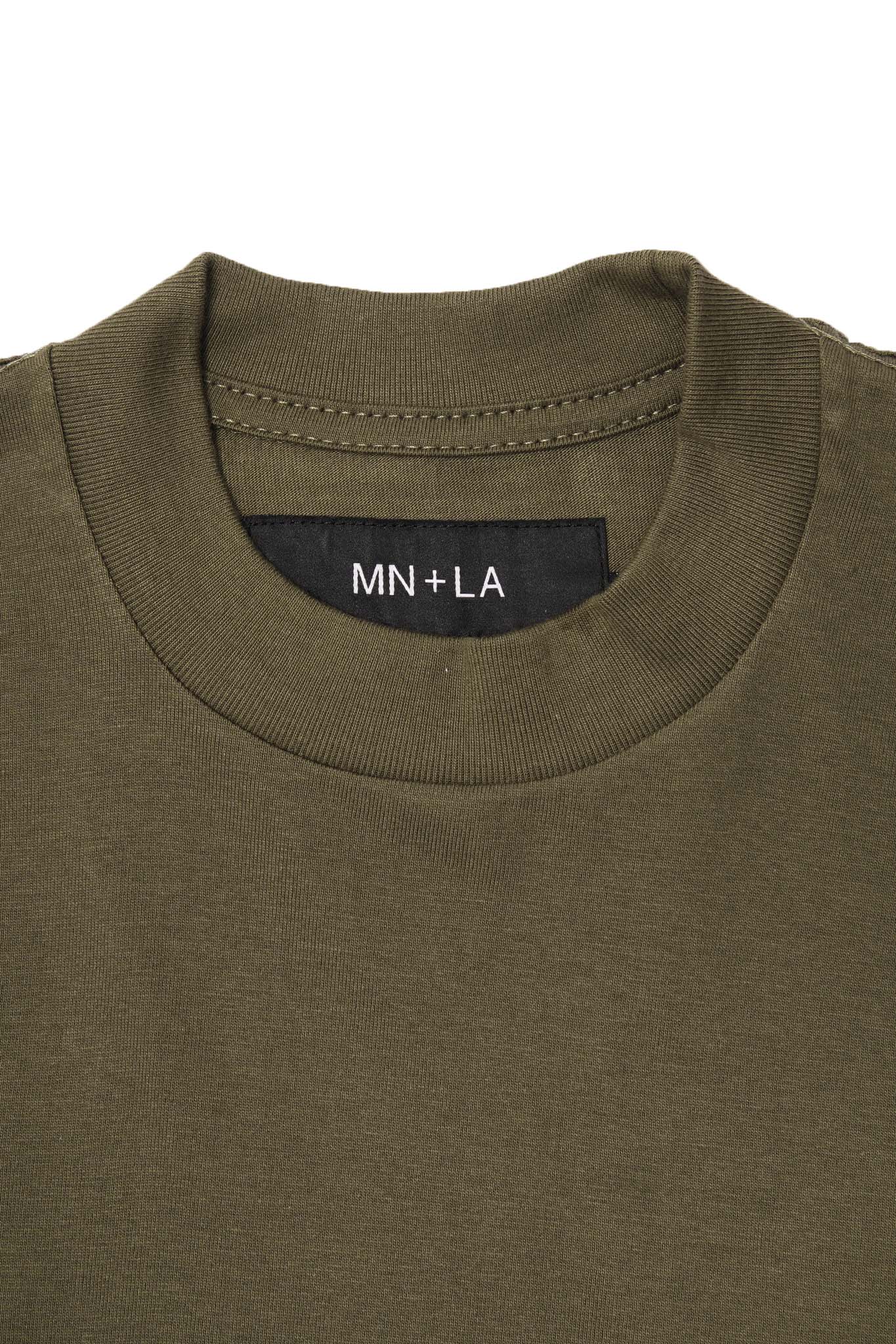 CHOP CHOP TEE IN OLIVE - Image 3