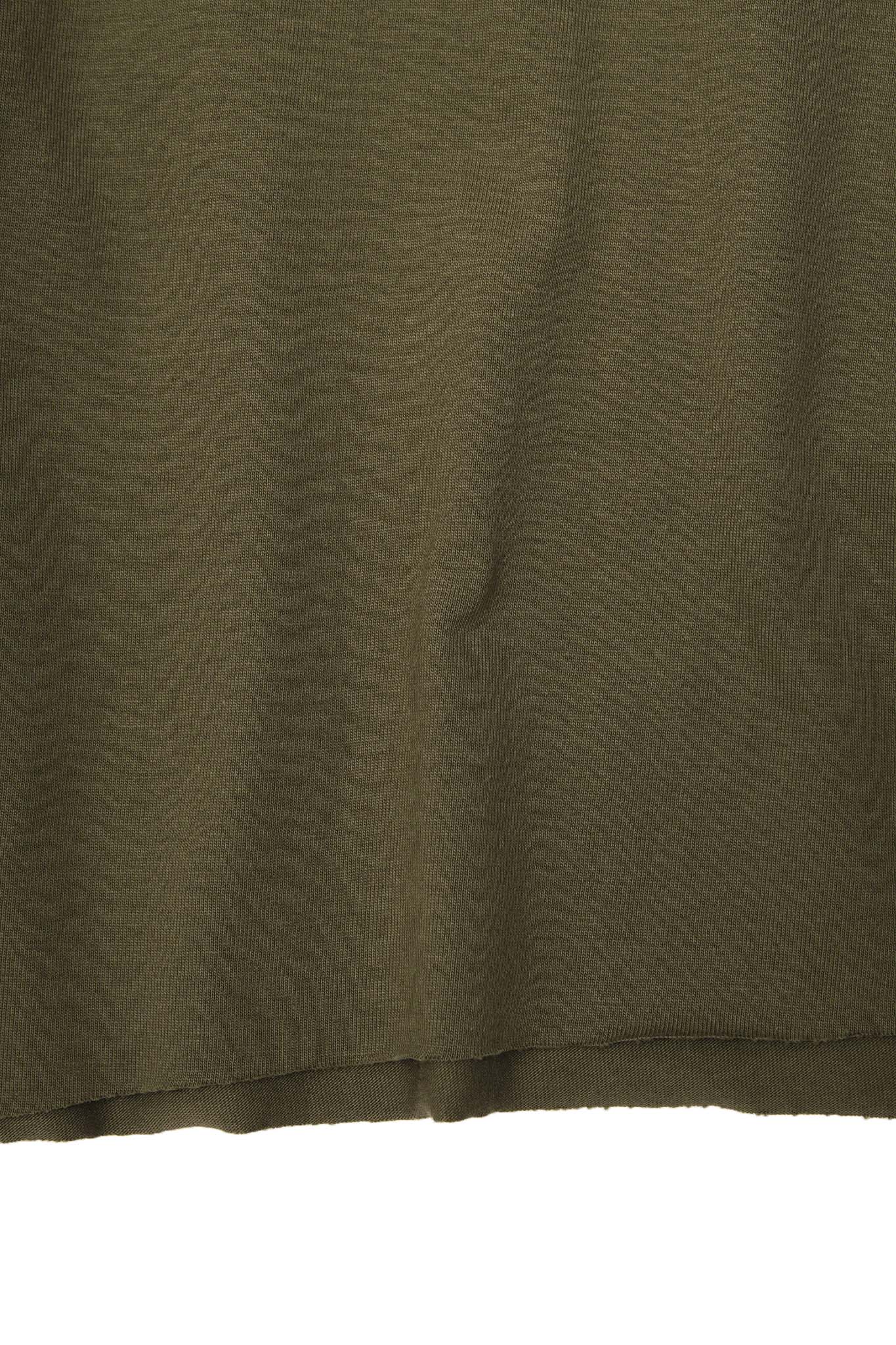 CHOP CHOP TEE IN OLIVE - Image 6