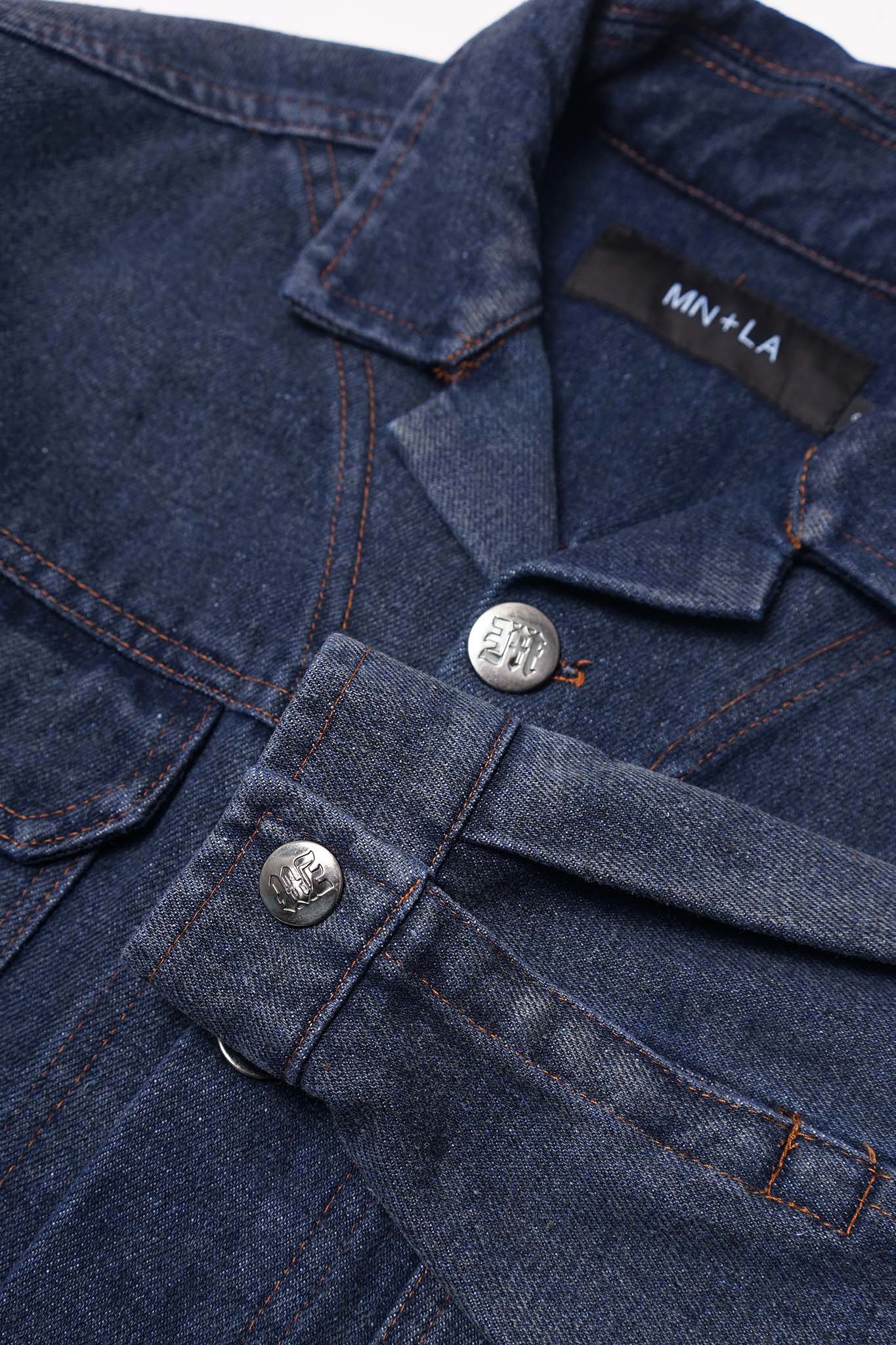 CHORE JACKET V2 IN FOG DENIM - Image 5