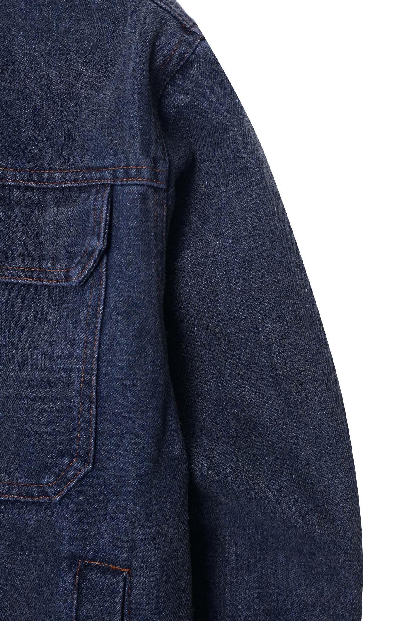 CHORE JACKET V2 IN FOG DENIM - Image 6