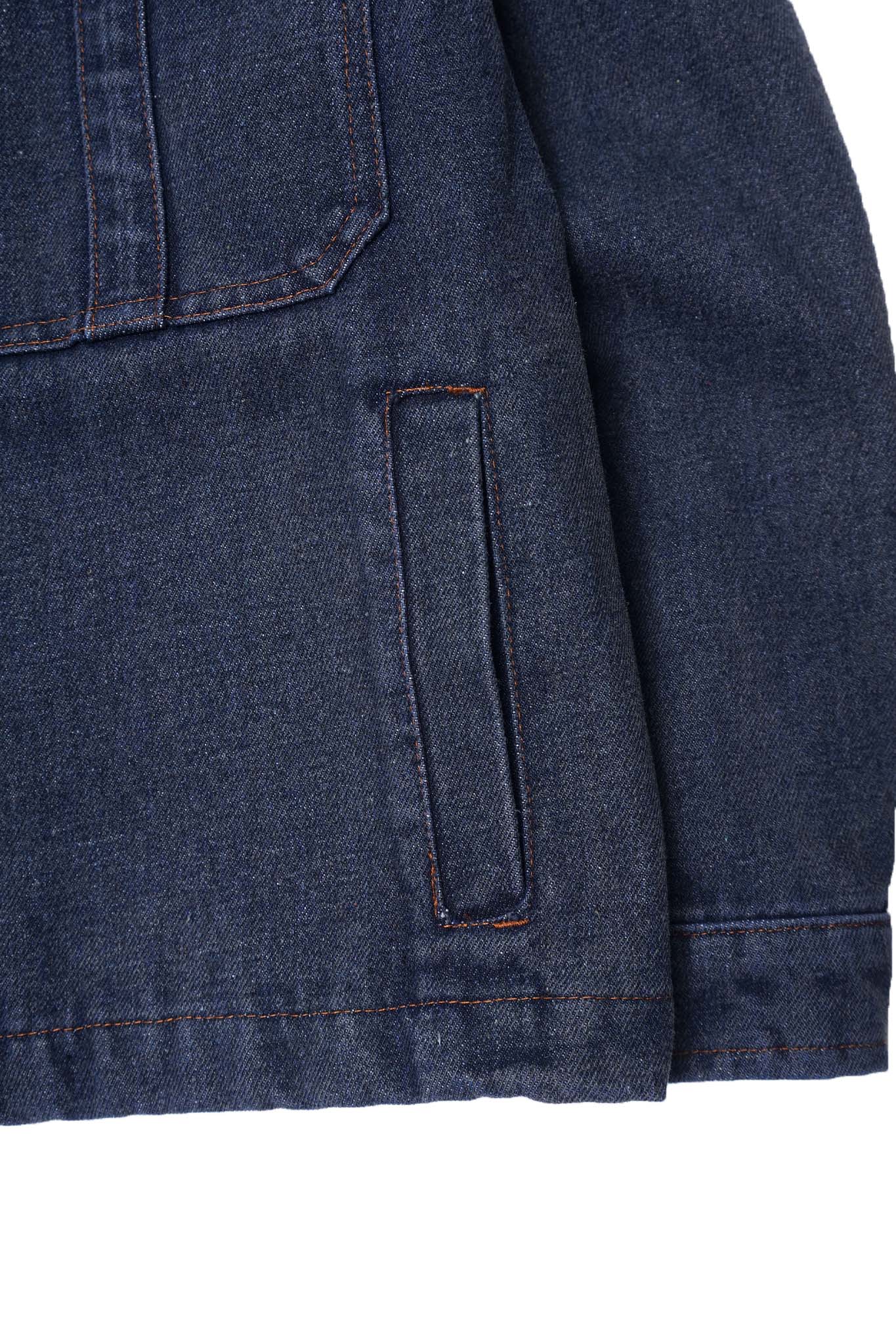 CHORE JACKET V2 IN FOG DENIM - Image 8