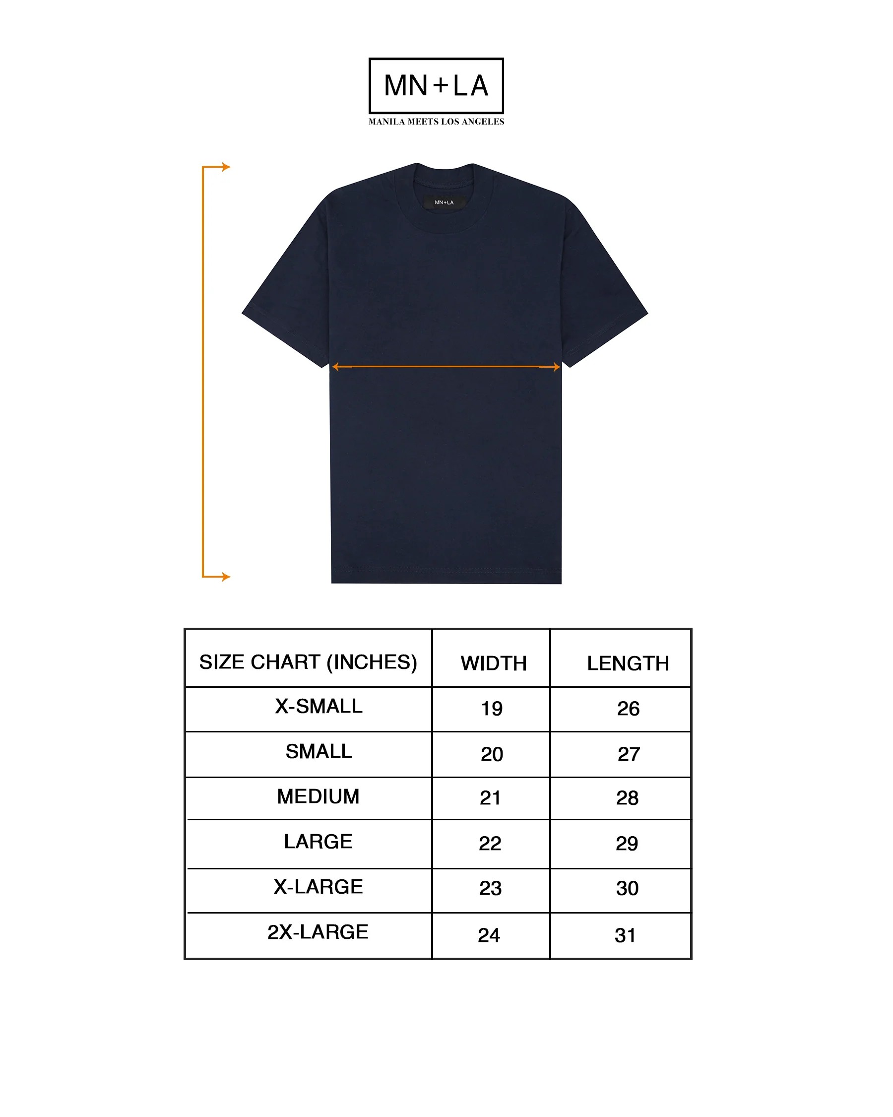 CLASSIC TEE IN NAVY - Image 4