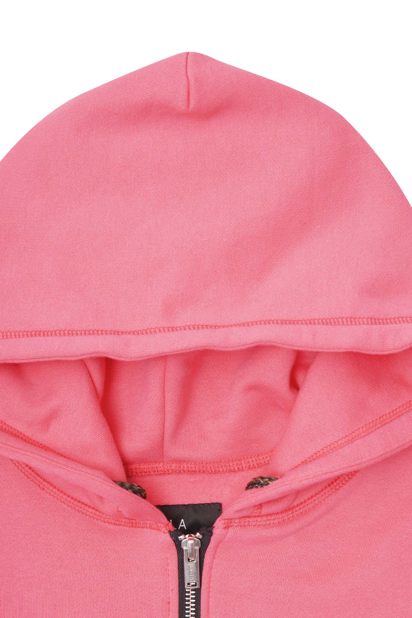 CLASSIC ZIP HOODIE IN STATIC PINK - Image 5