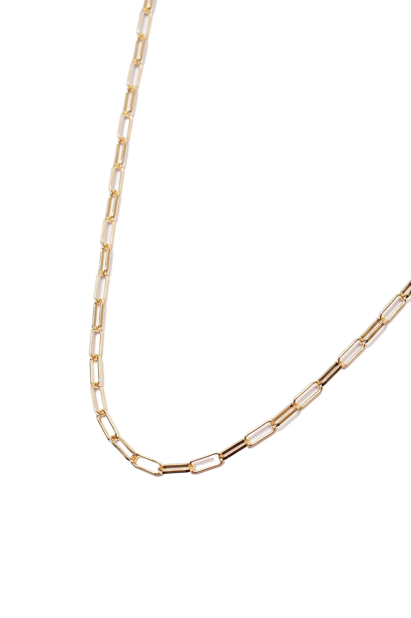 CLIP GOLD CHAIN NECKLACE - Image 2