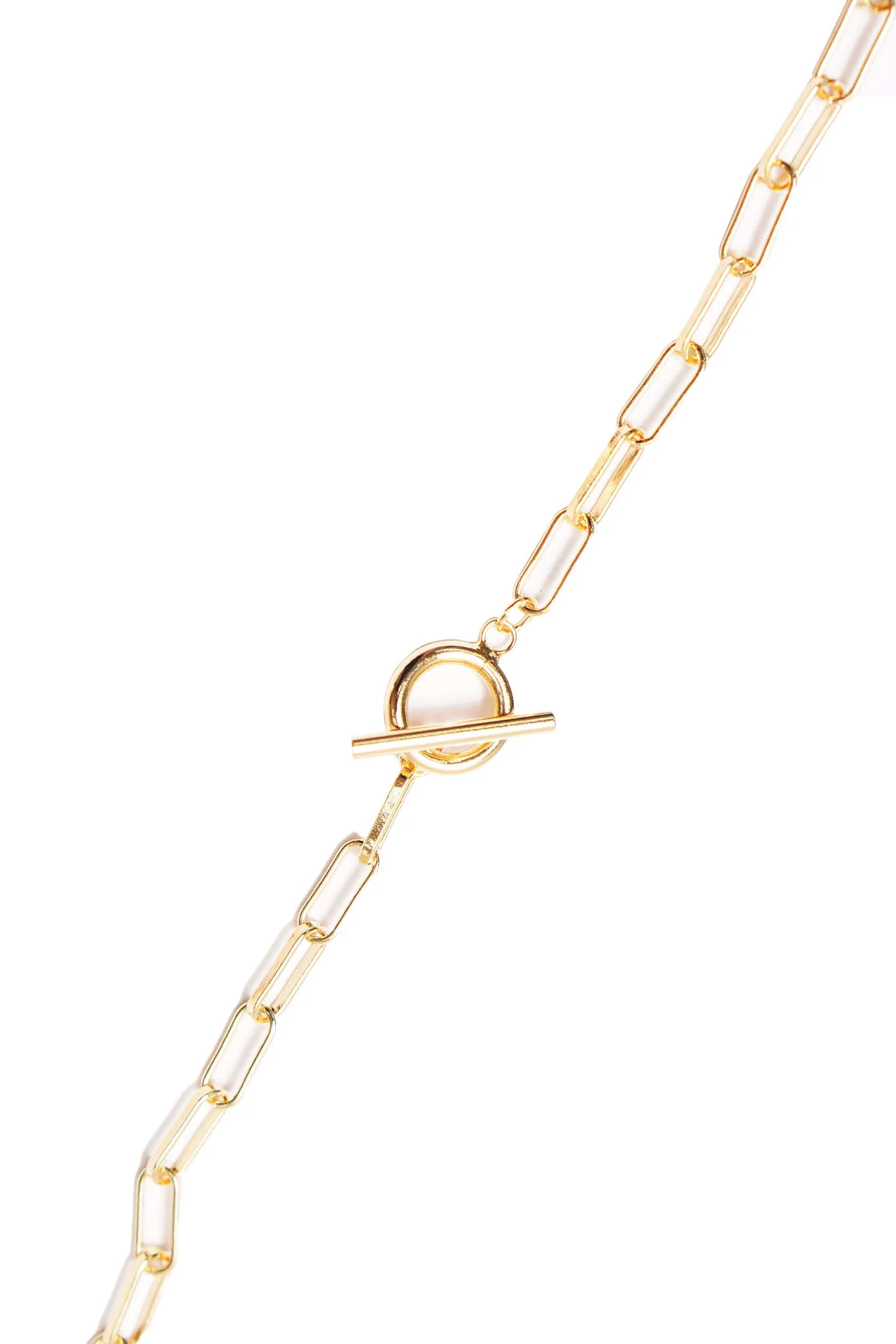 CLIP GOLD CHAIN NECKLACE - Image 4