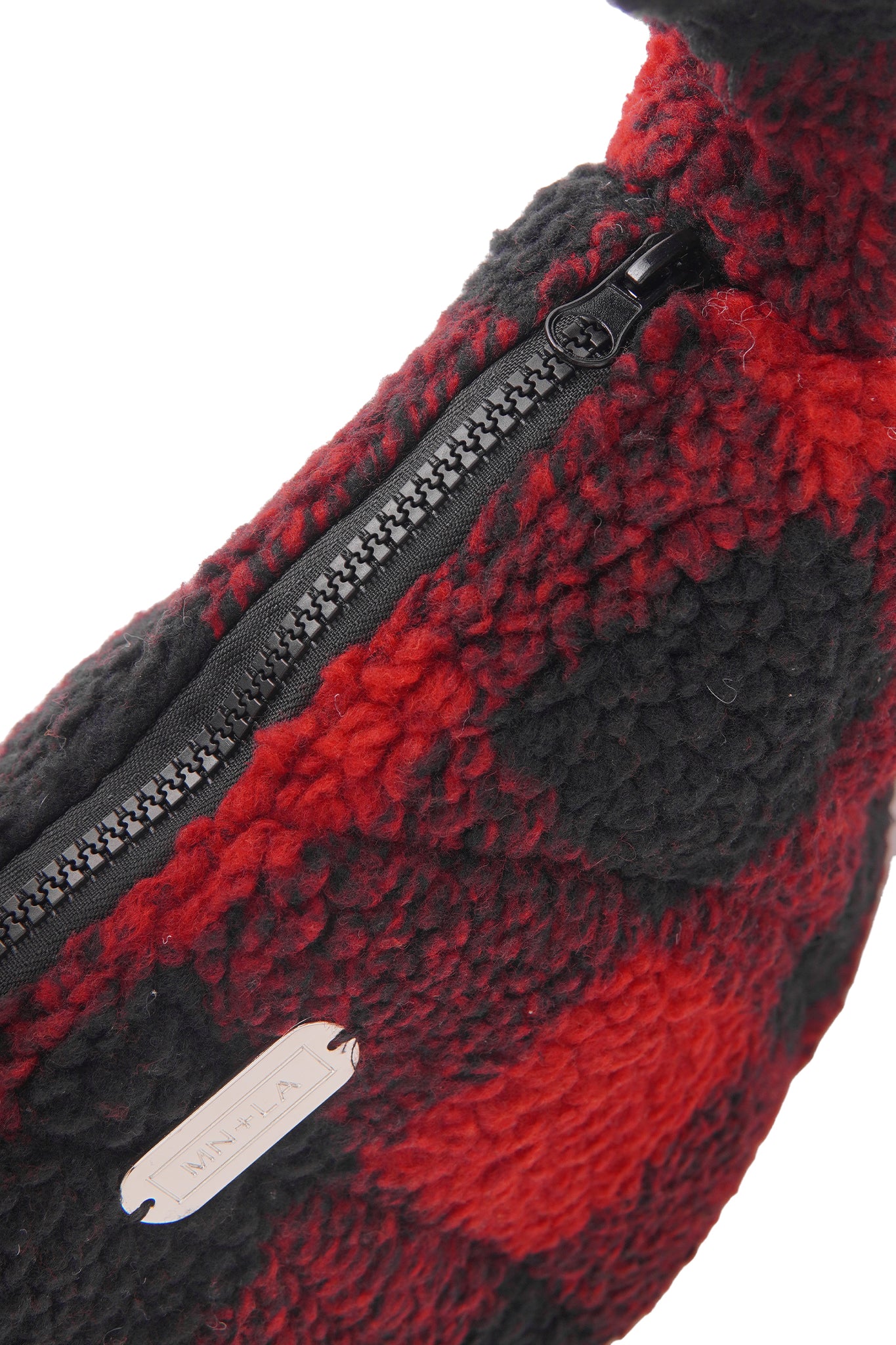 CLOUD BAG IN CARMINE PLAID - Image 5